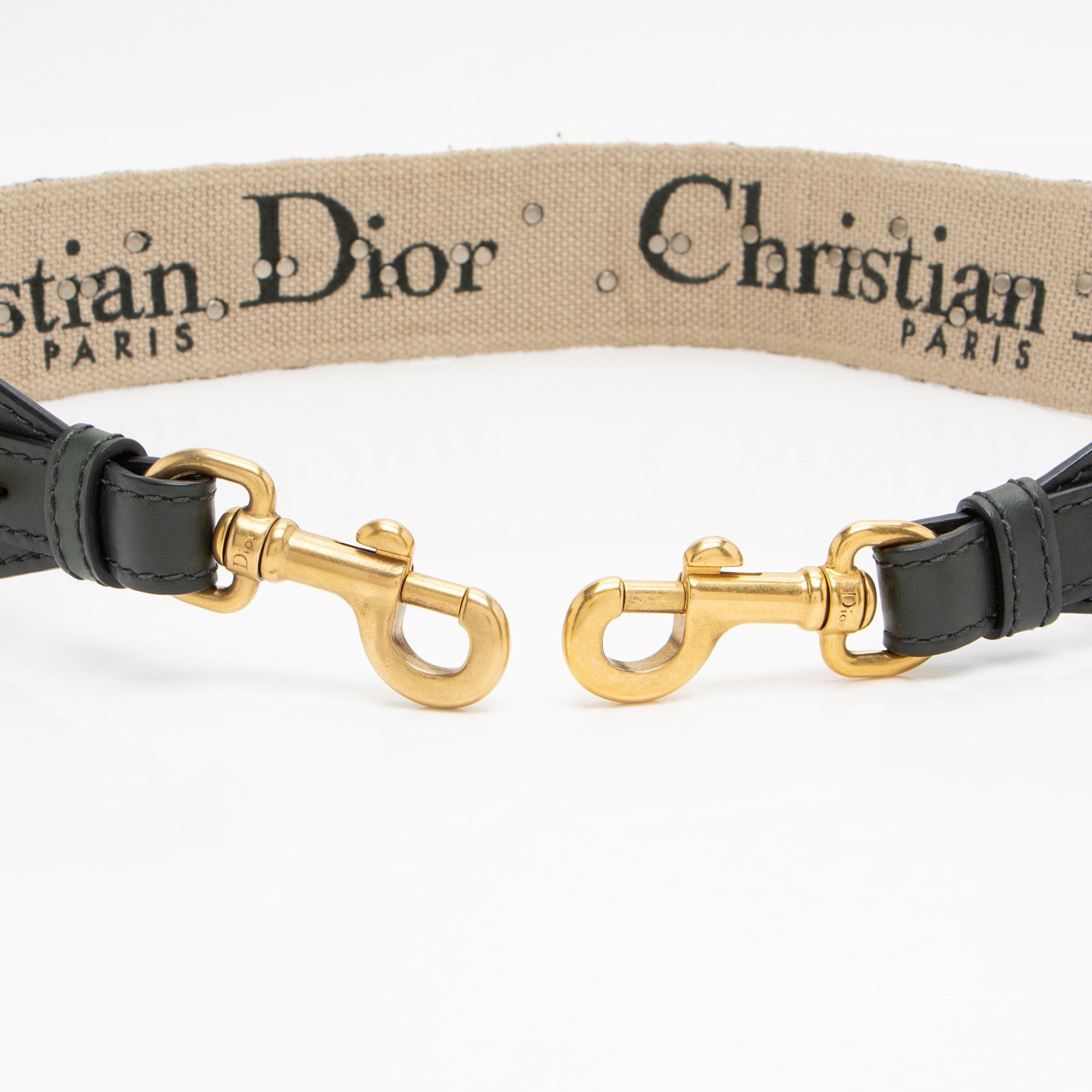 Dior Oblique Studded Shoulder Strap