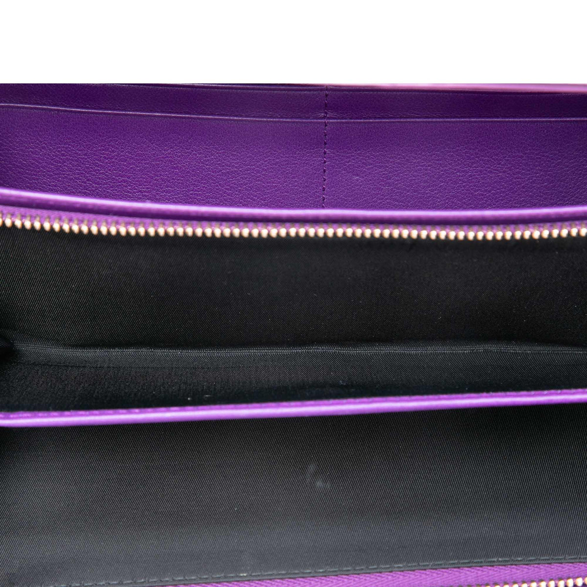 Dior Patent Cannage Lady Dior Wallet On Chain