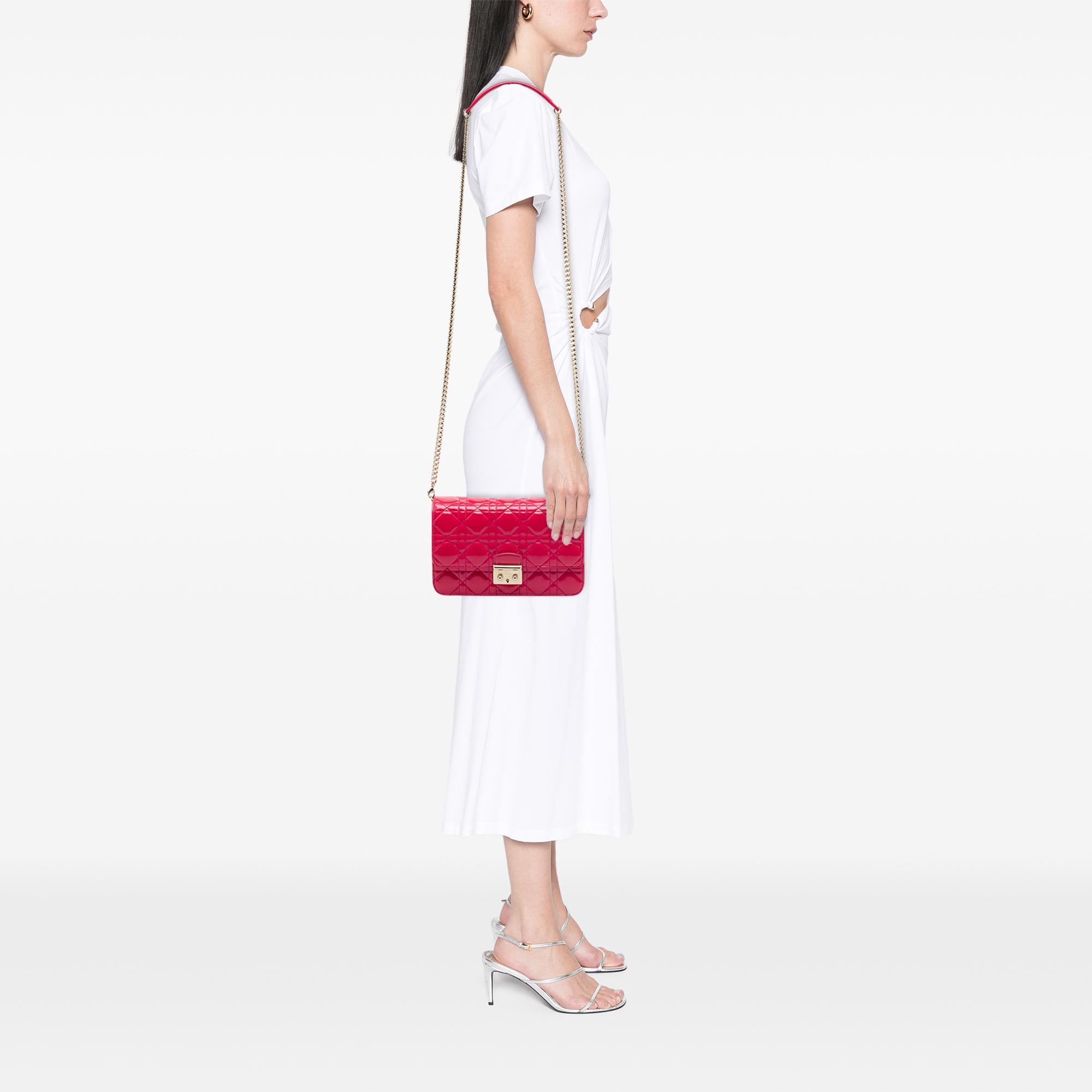 Dior Patent Cannage Miss Dior Promenade Crossbody