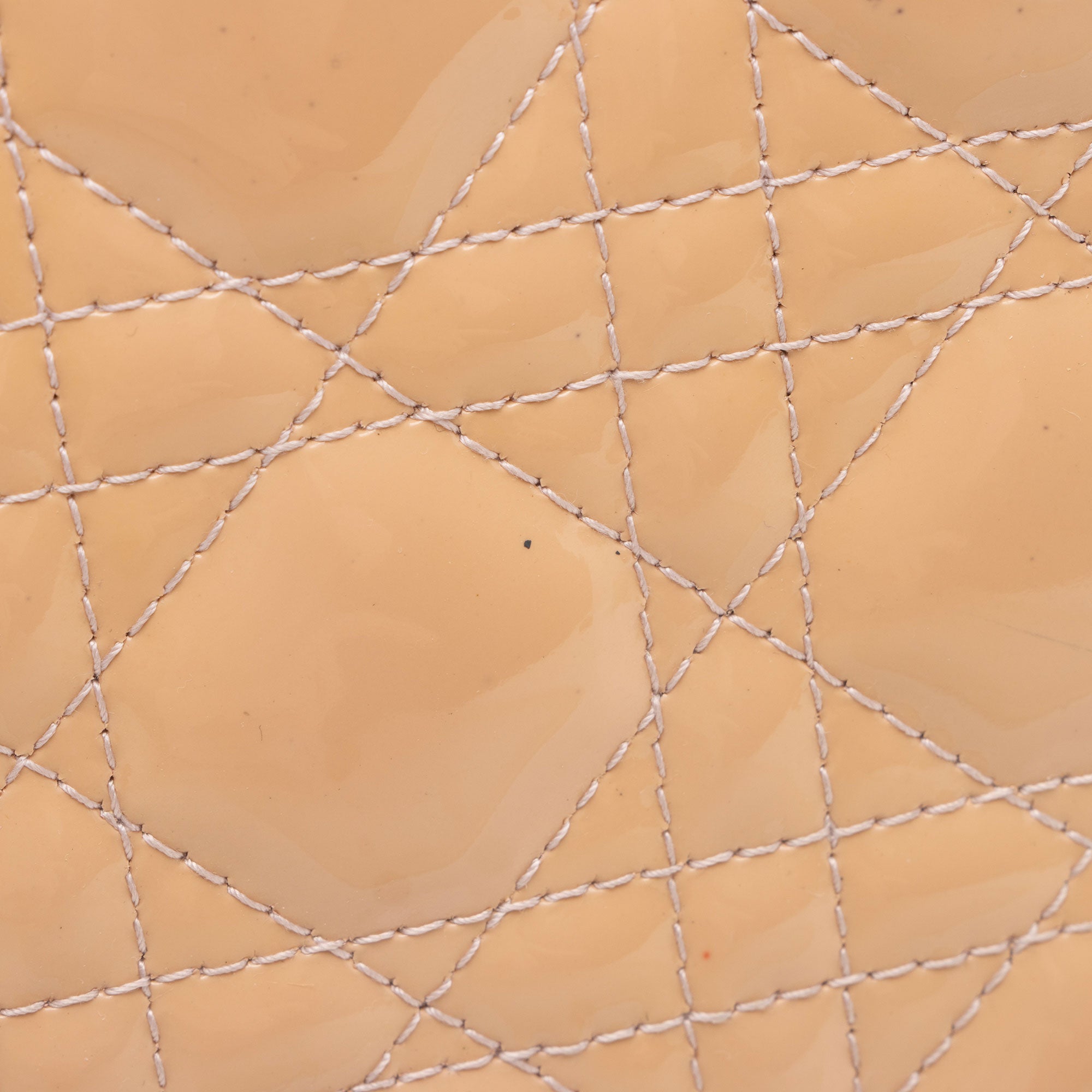 Dior Patent Leather Lady Dior Large Tote (SHF-2qzbI4)