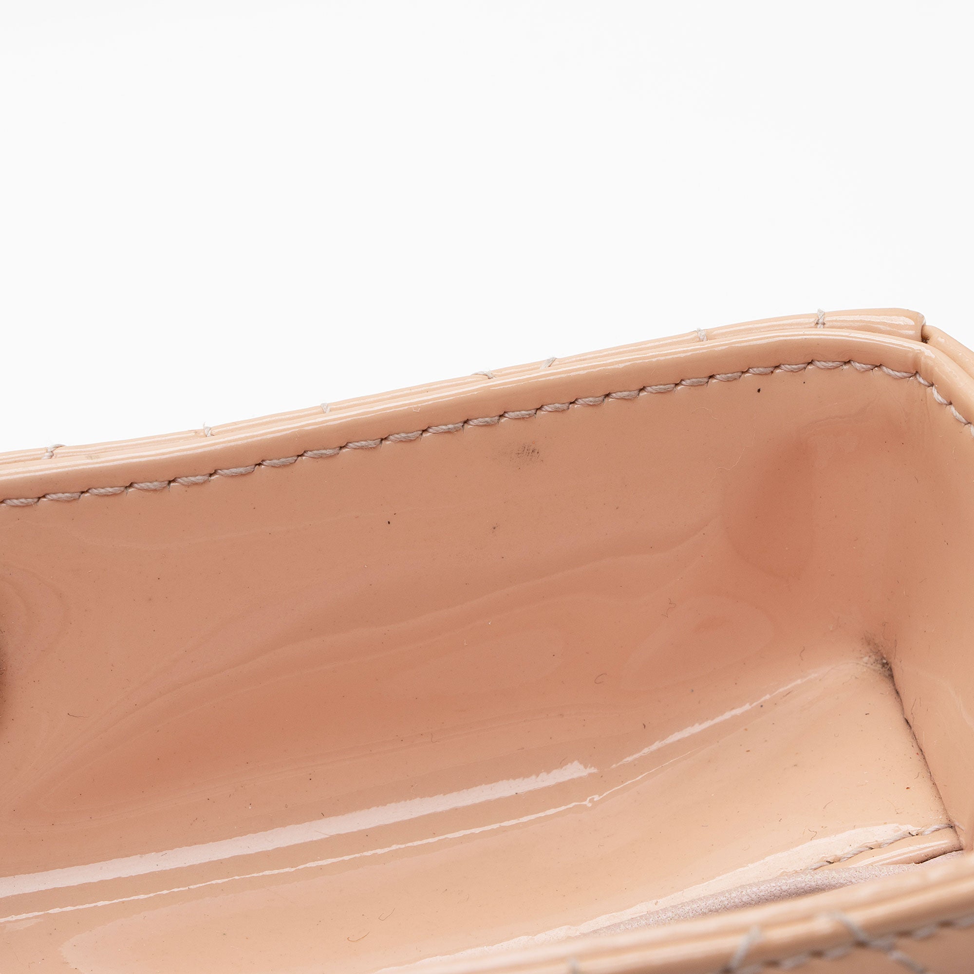 Dior Patent Leather Lady Dior Large Tote (SHF-oF5d9t)