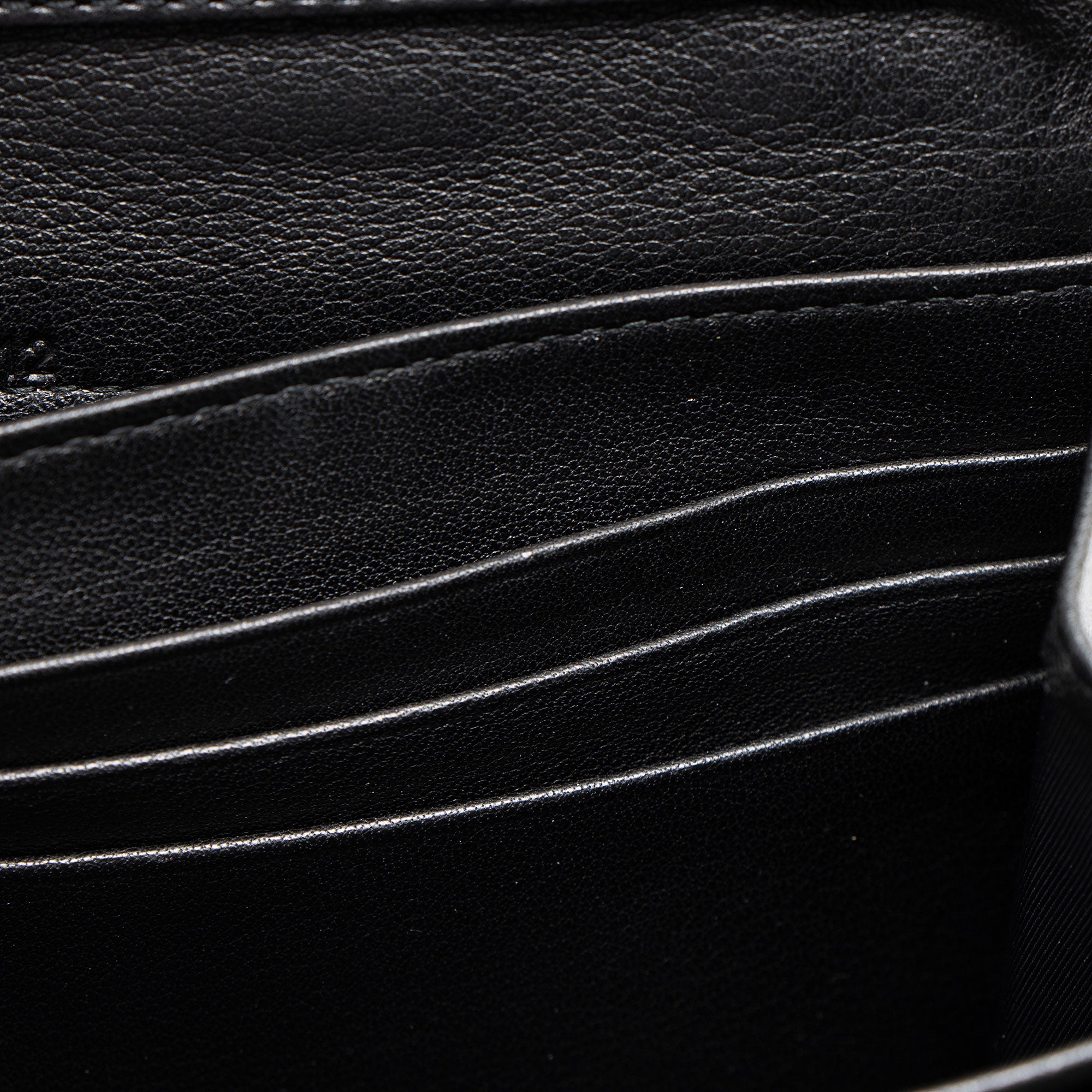 Dior Patent Leather Lady Dior Wallet on Chain