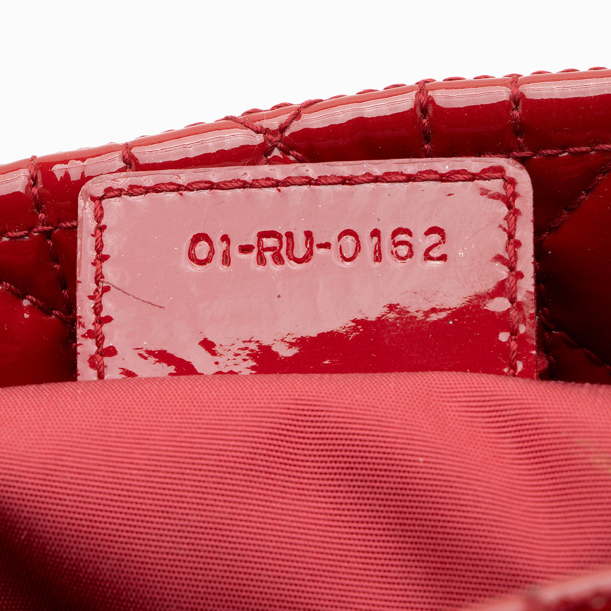 Dior Patent Leather Soft Cannage Lady Dior Small Shopping Tote (SHF-vm0Byx)