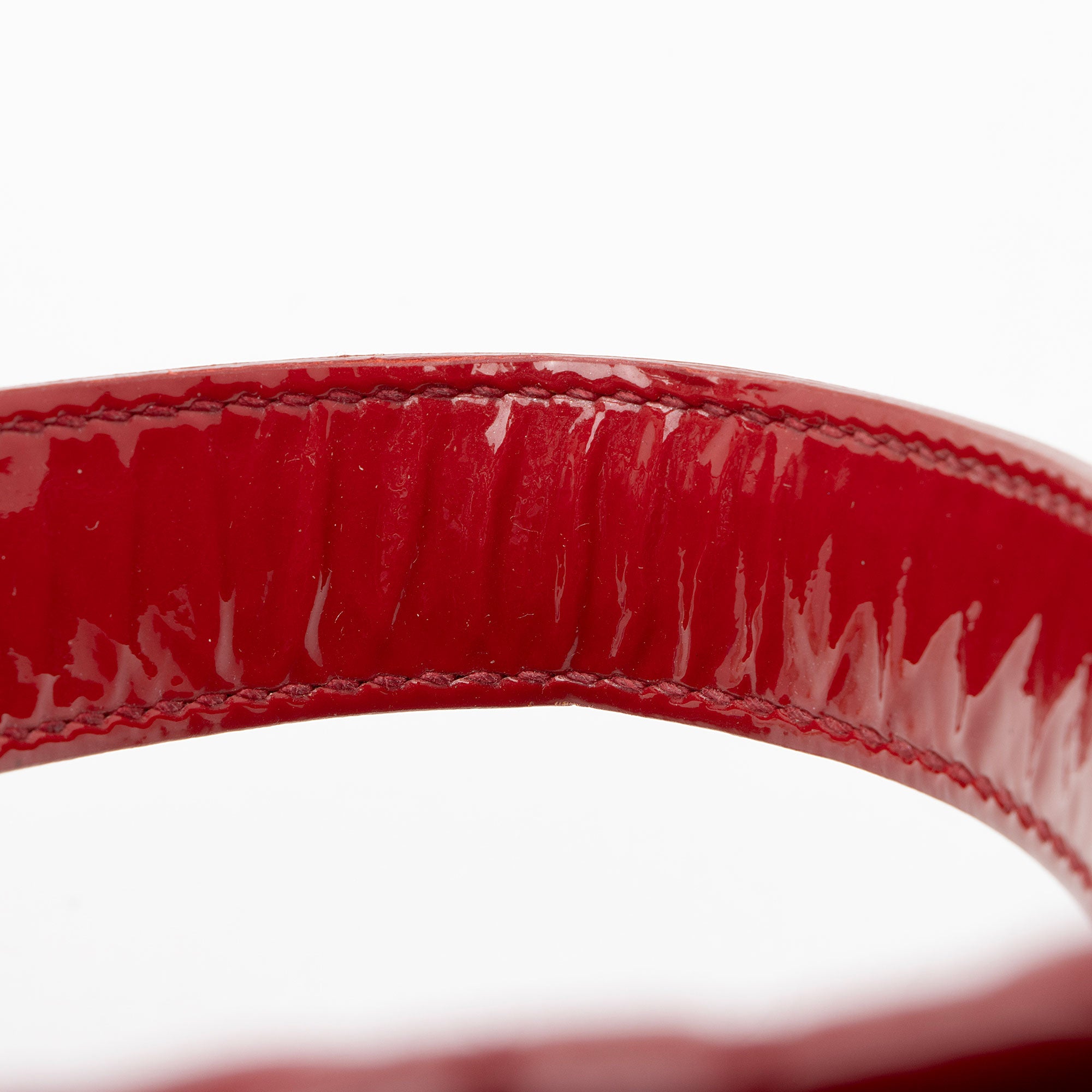 Dior Patent Leather Soft Cannage Lady Dior Small Shopping Tote (SHF-vm0Byx)