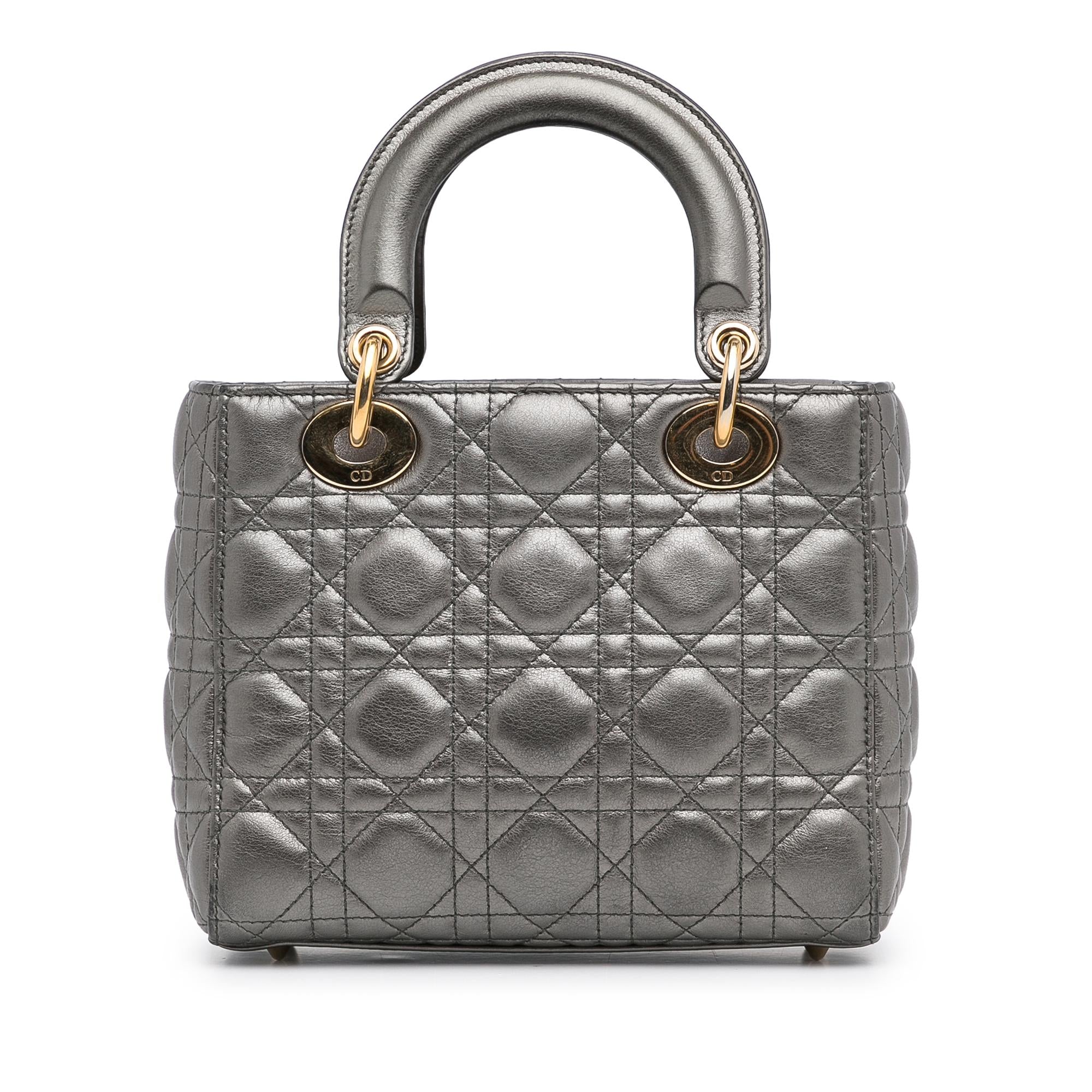 Dior Small Cannage Lady Dior (SHG-6OKgez)