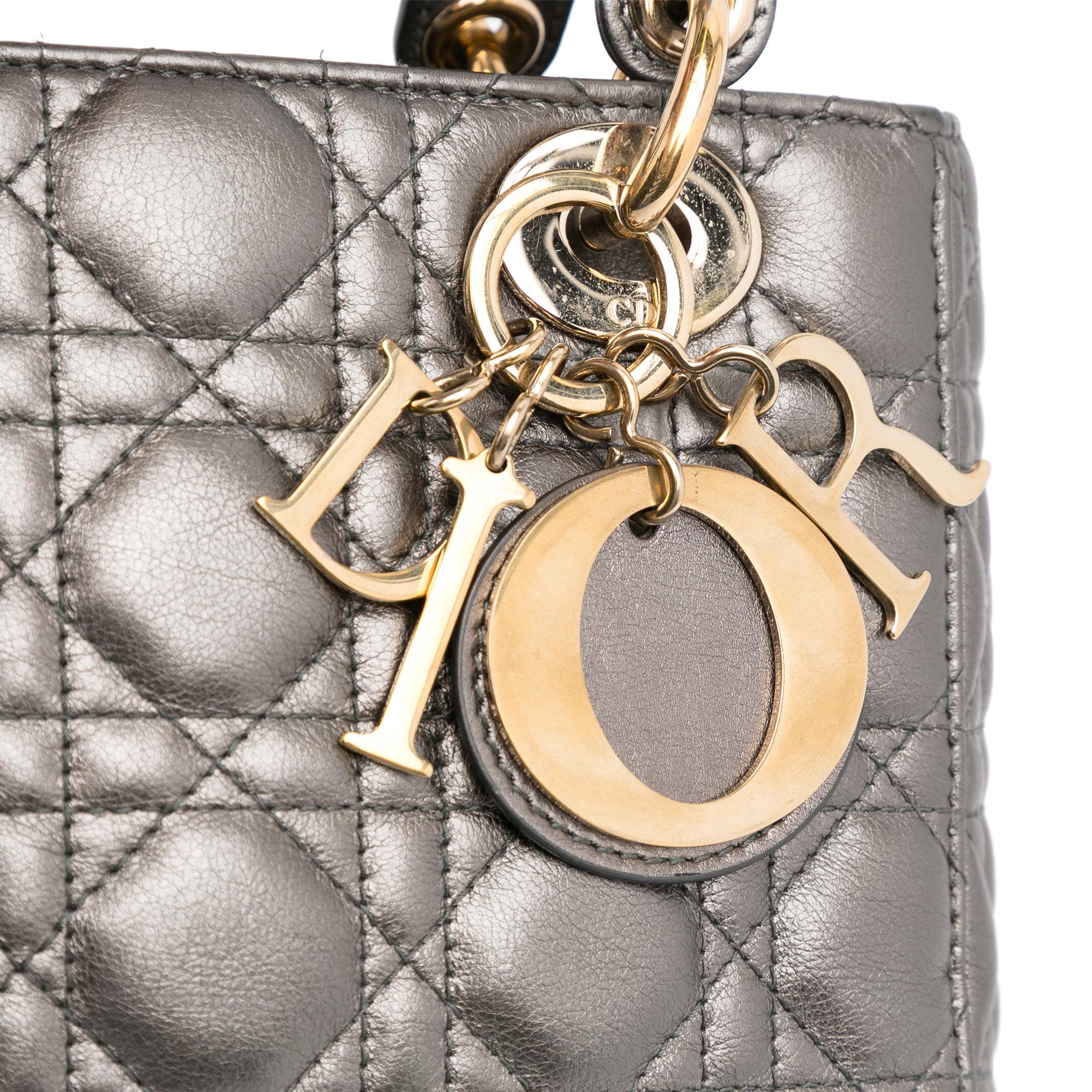 Dior Small Cannage Lady Dior (SHG-6OKgez)
