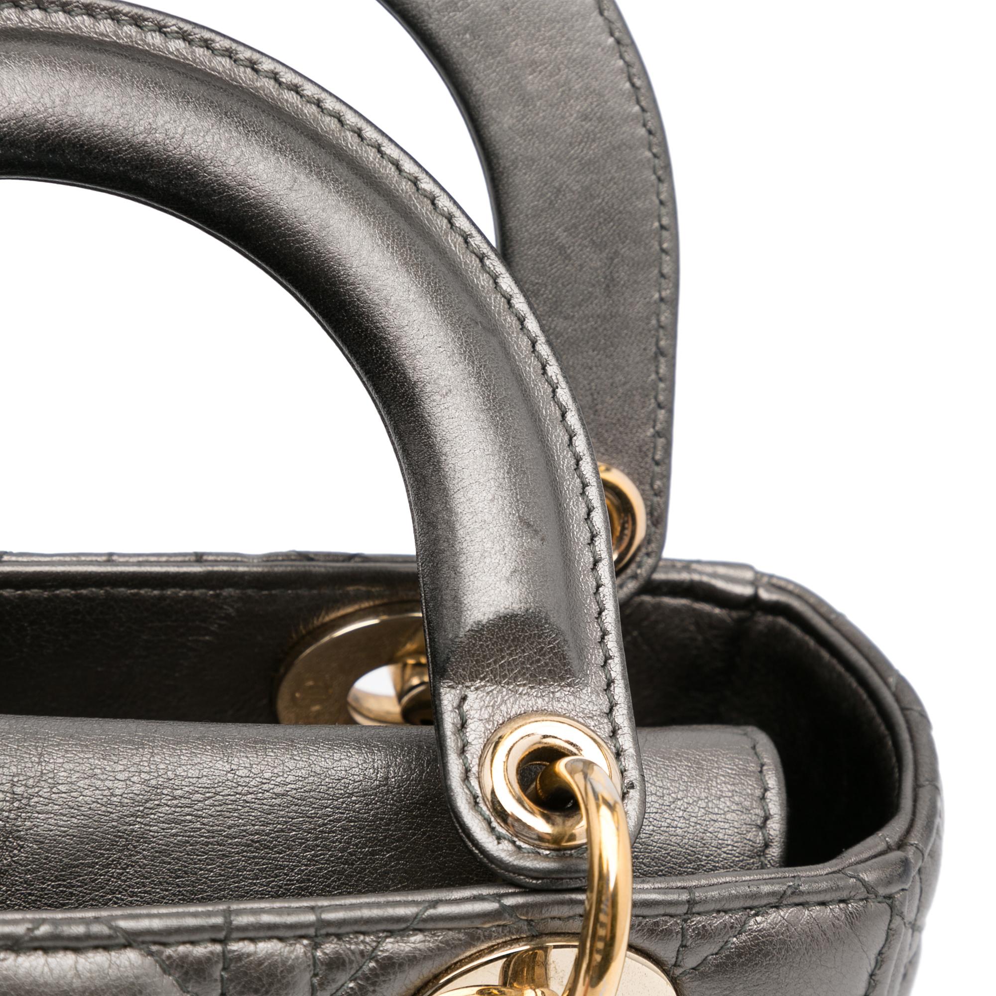 Dior Small Cannage Lady Dior (SHG-6OKgez)