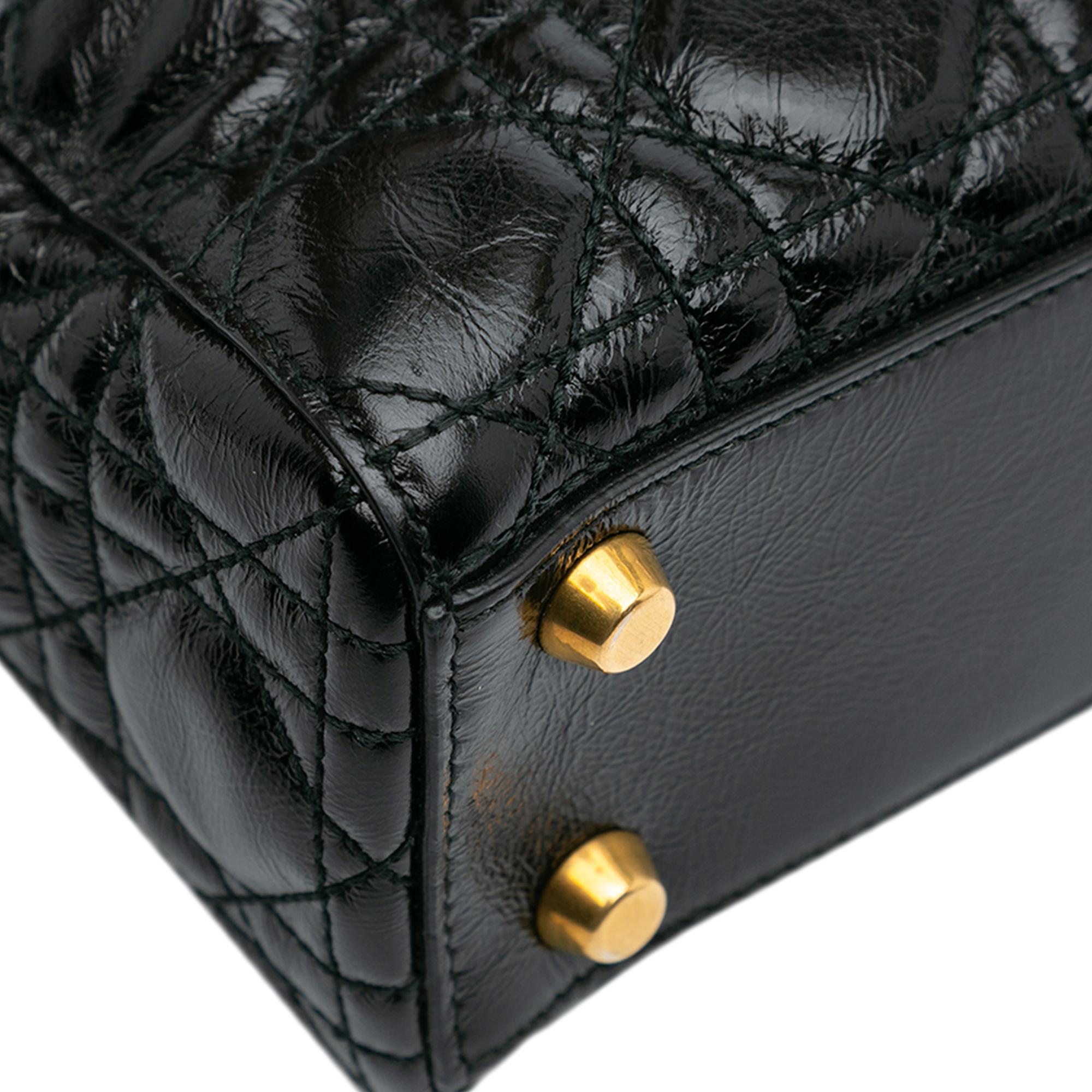 Dior Small Crinkled Patent Cannage My ABCDior Lady Dior