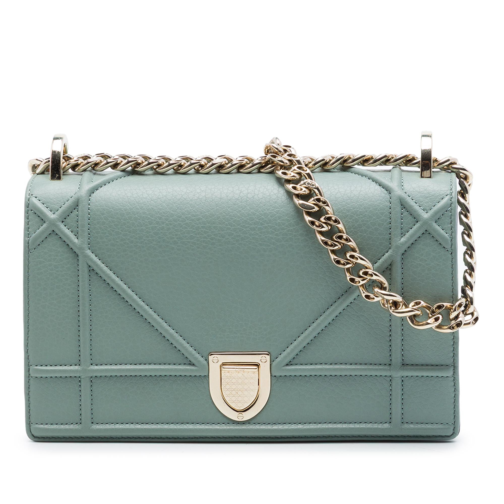 Dior Small Grained Calfskin Diorama Flap