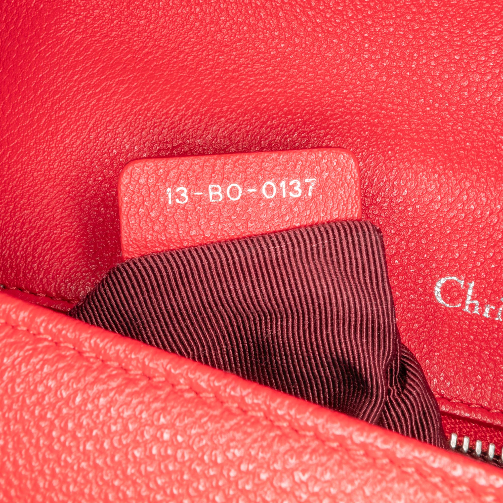 Dior Small Grained Leather Diorama Flap
