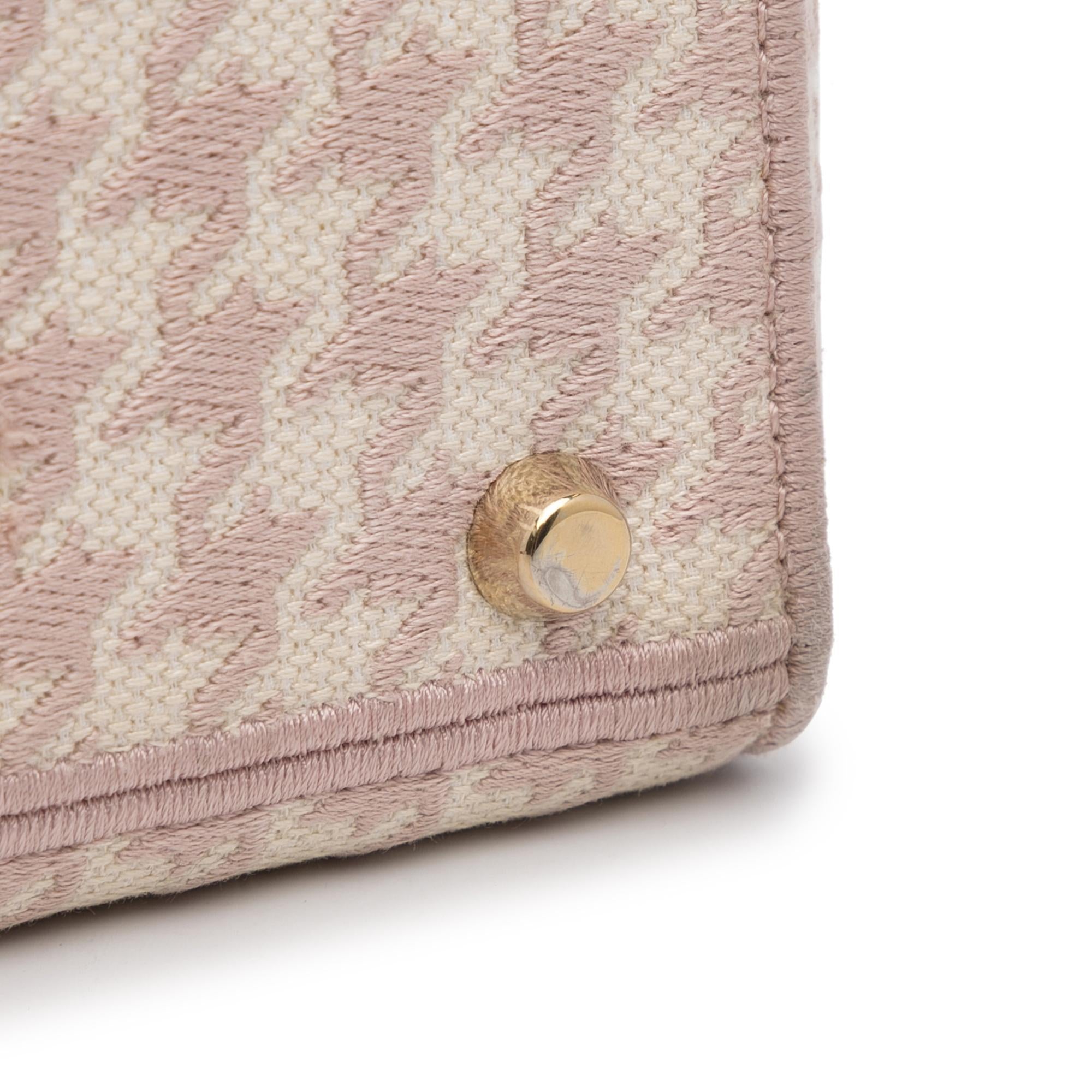 Dior Small Houndstooth Lady D-Lite