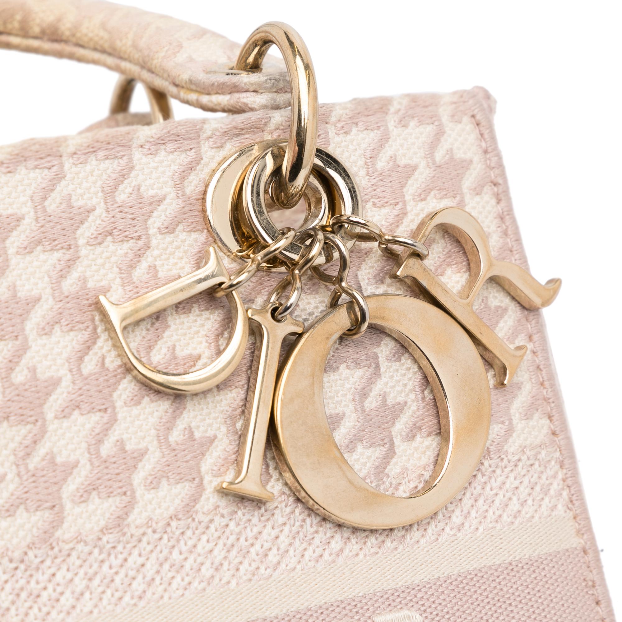 Dior Small Houndstooth Lady D-Lite
