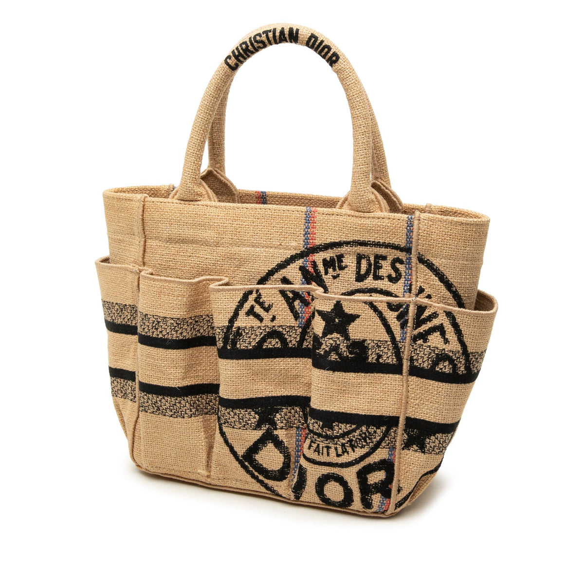 Dior Small Jute Catherine Tote