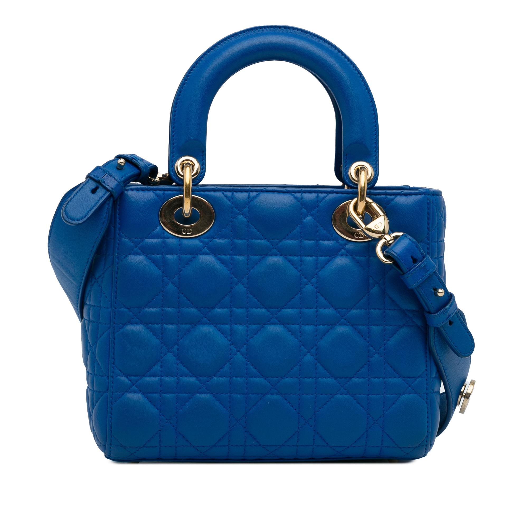 Dior Small Lambskin Cannage My ABC Lady Dior
