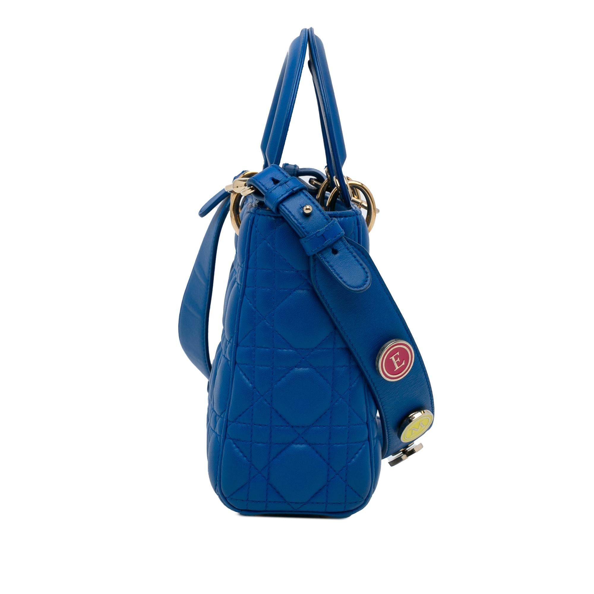 Dior Small Lambskin Cannage My ABC Lady Dior