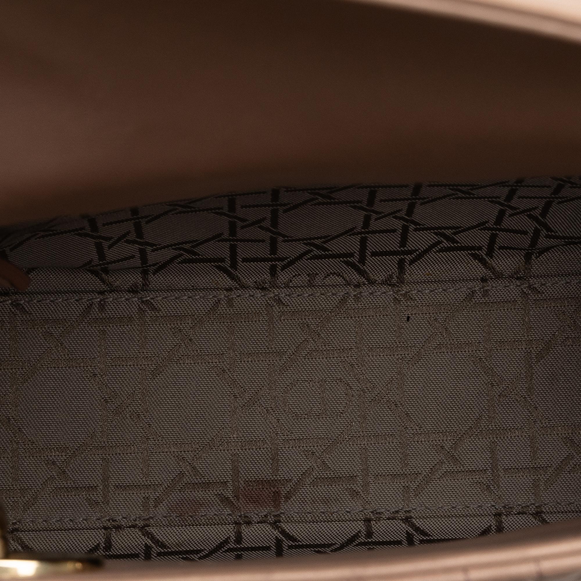 Dior Small Lambskin Cannage My ABCDior Lady Dior (SHG-UYe5NE)