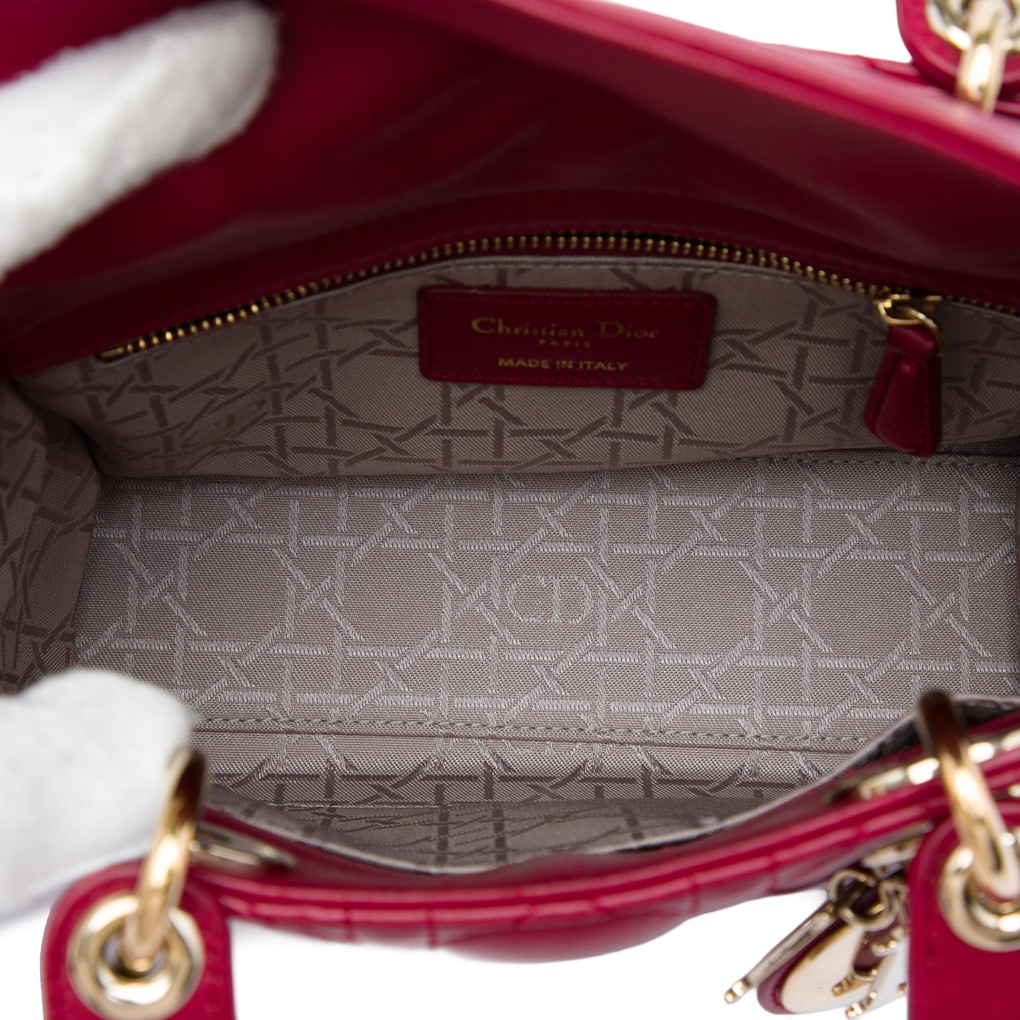 Dior Small Lambskin Cannage My ABCDior Lady Dior