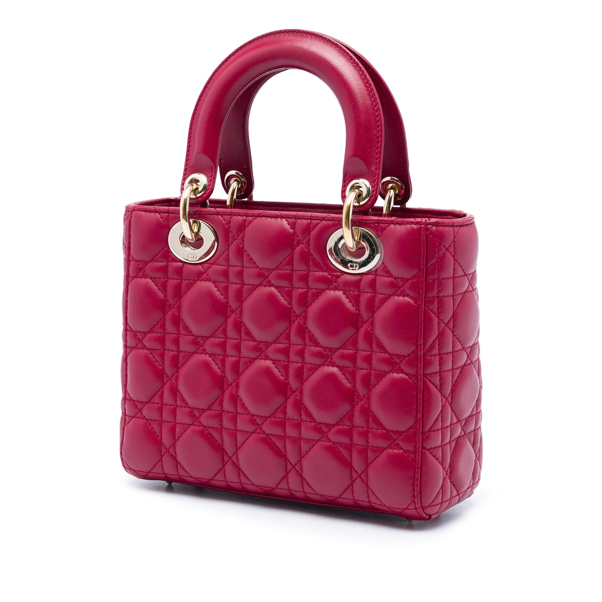 Dior Small Lambskin Cannage My ABCDior Lady Dior