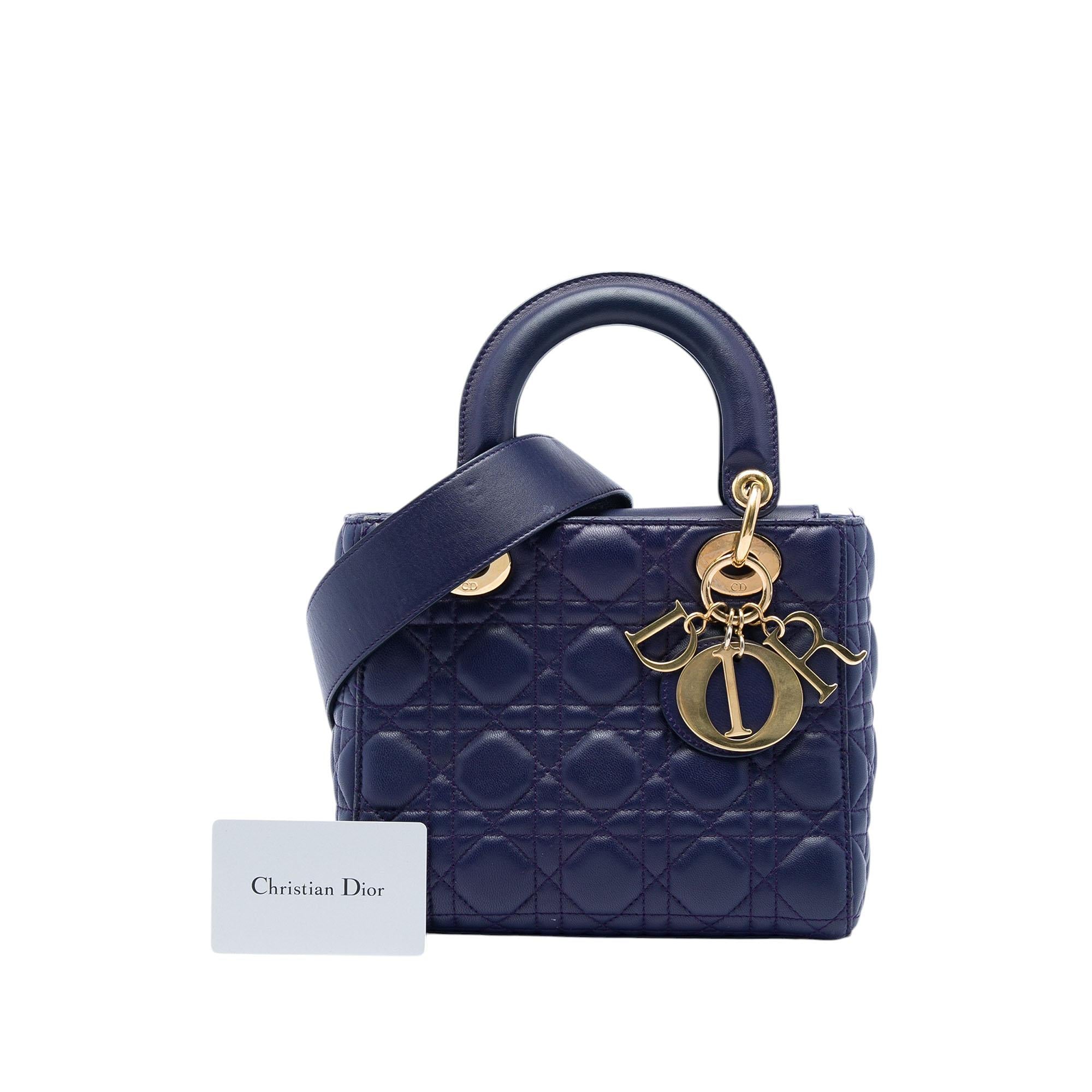 Dior Small Lambskin Cannage My ABCDior Lady Dior