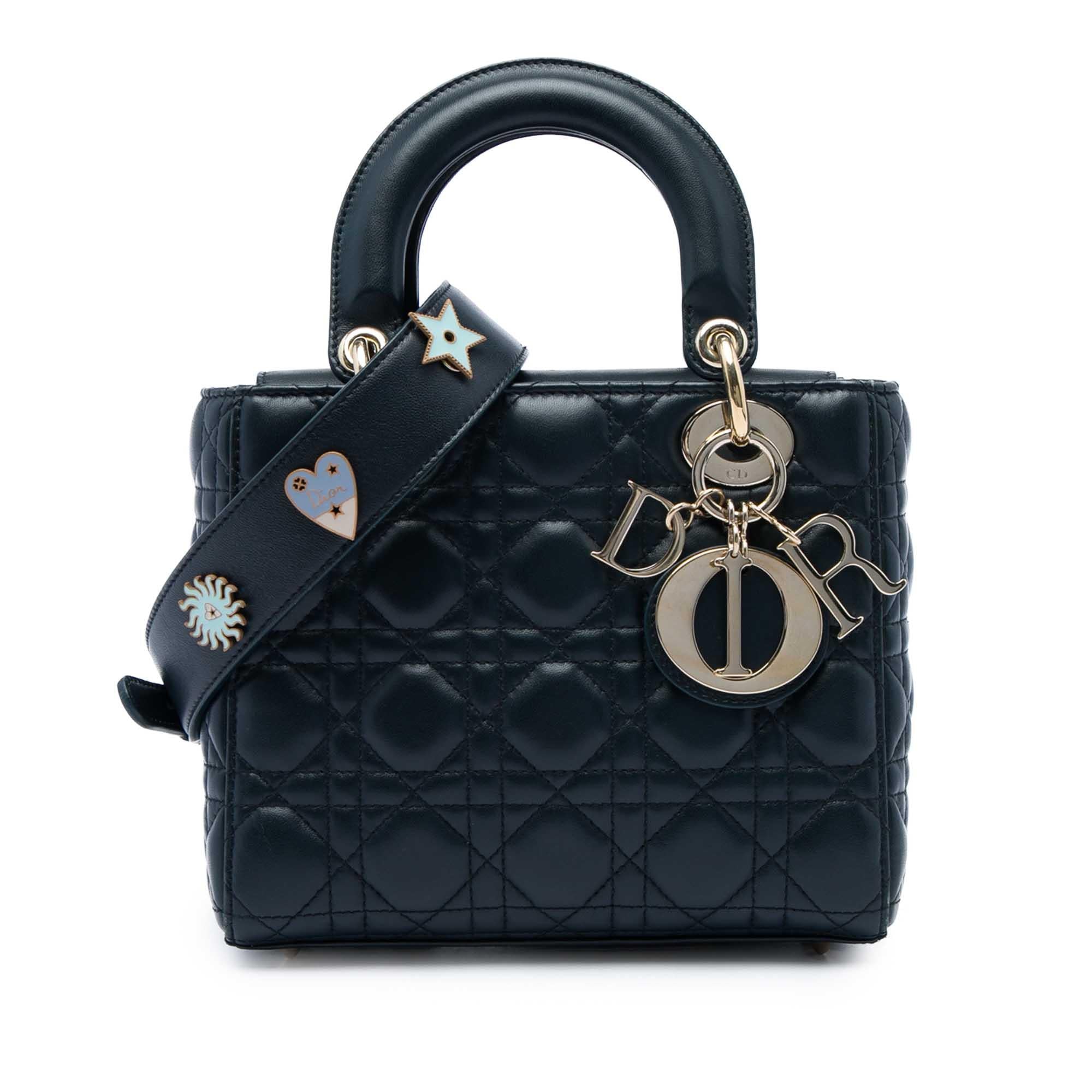 Dior Small Lambskin Cannage MyABCDior Lady Dior