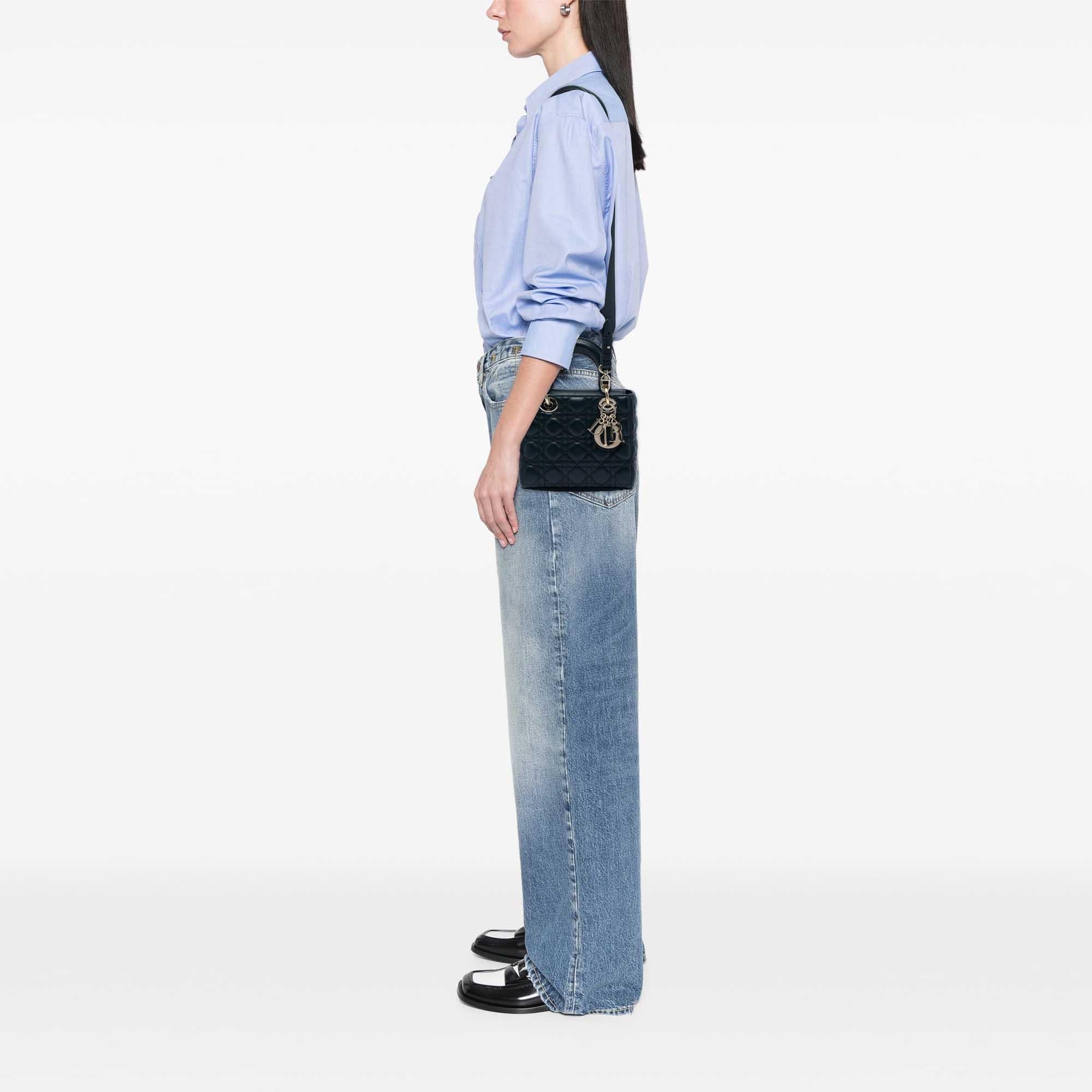 Dior Small Lambskin Cannage MyABCDior Lady Dior