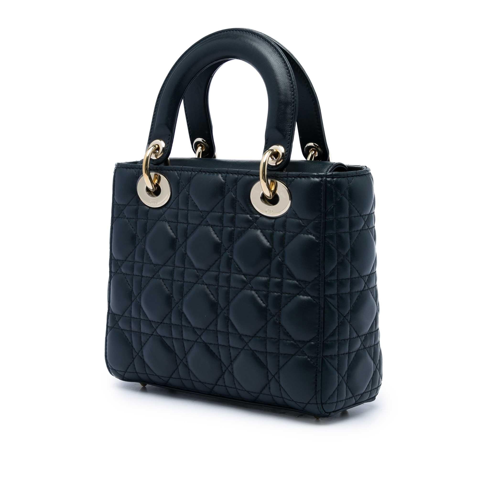 Dior Small Lambskin Cannage MyABCDior Lady Dior