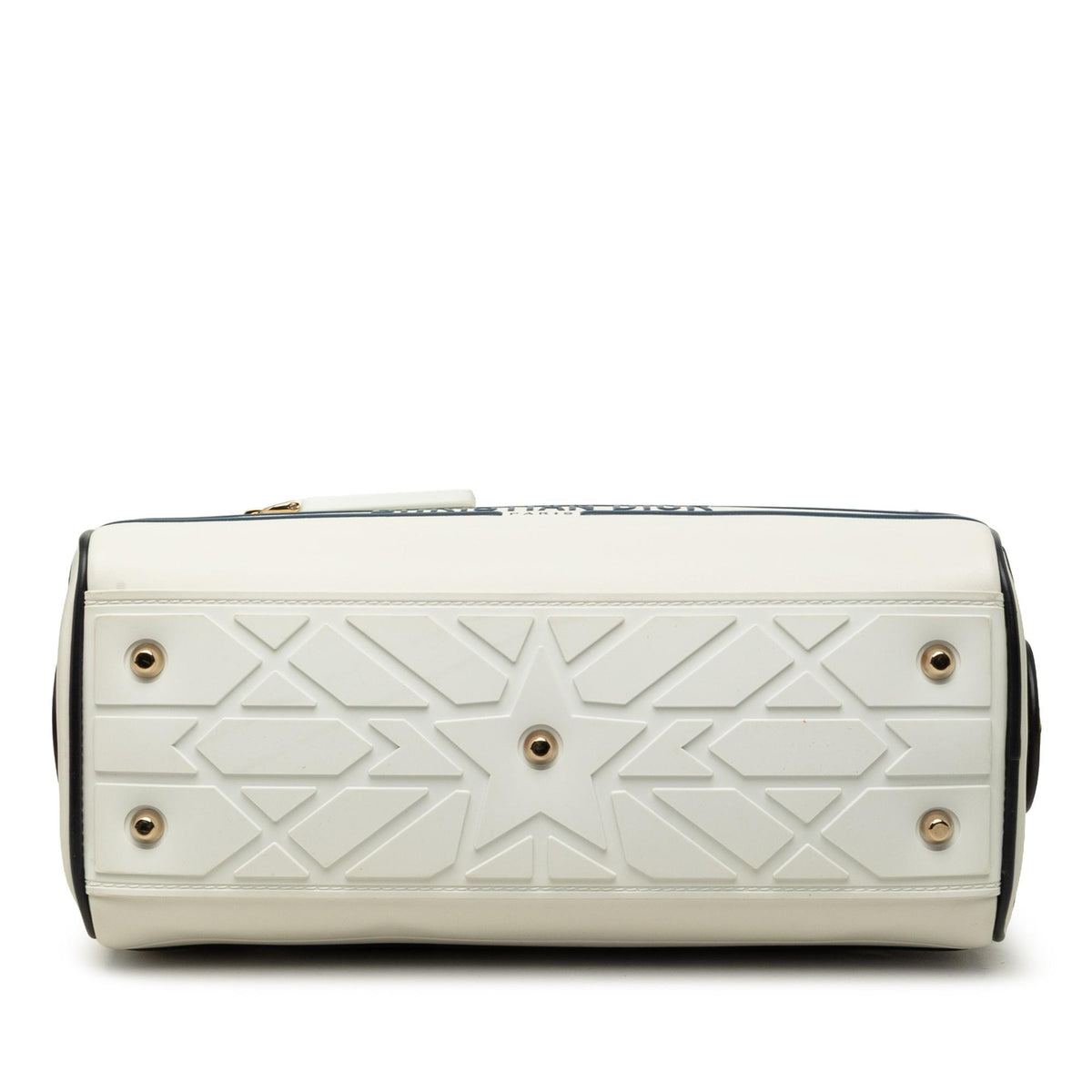 Dior Small Leather Dior Vibe Zip Bowling Bag