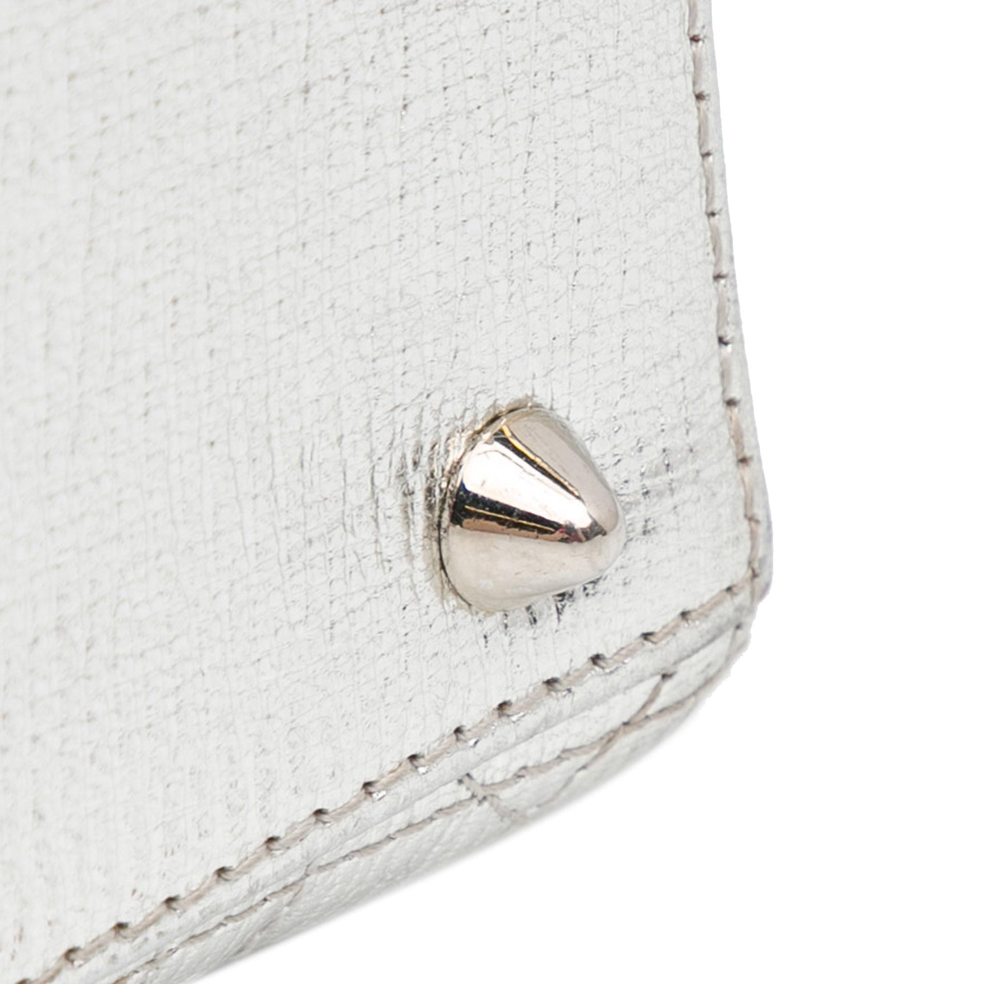 Dior Small Metallic Grained Calfskin Cannage Lucky Badges My Lady Dior (SHG-bWYB1W)