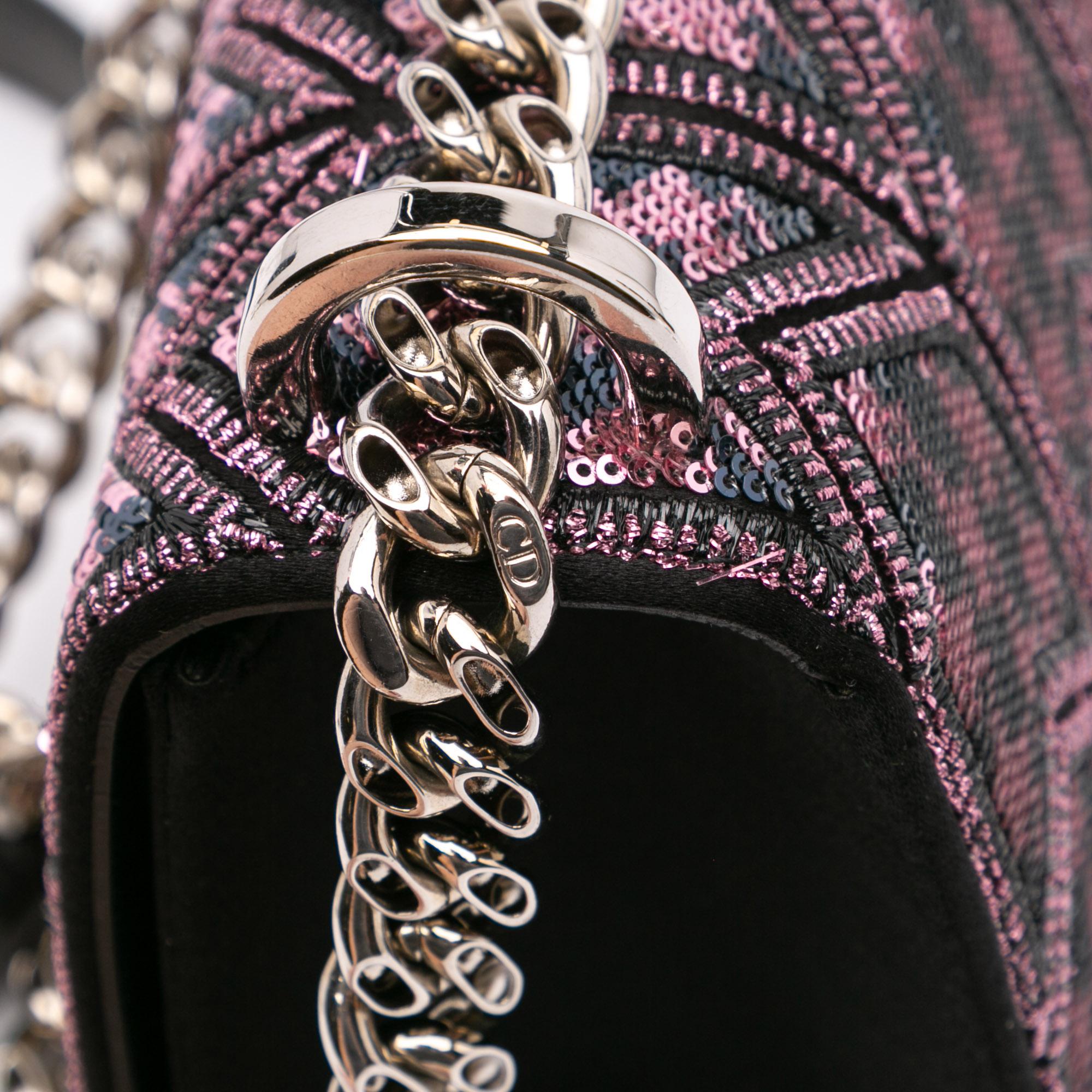 Dior Small Sequin Embroidered Diorama Crossbody