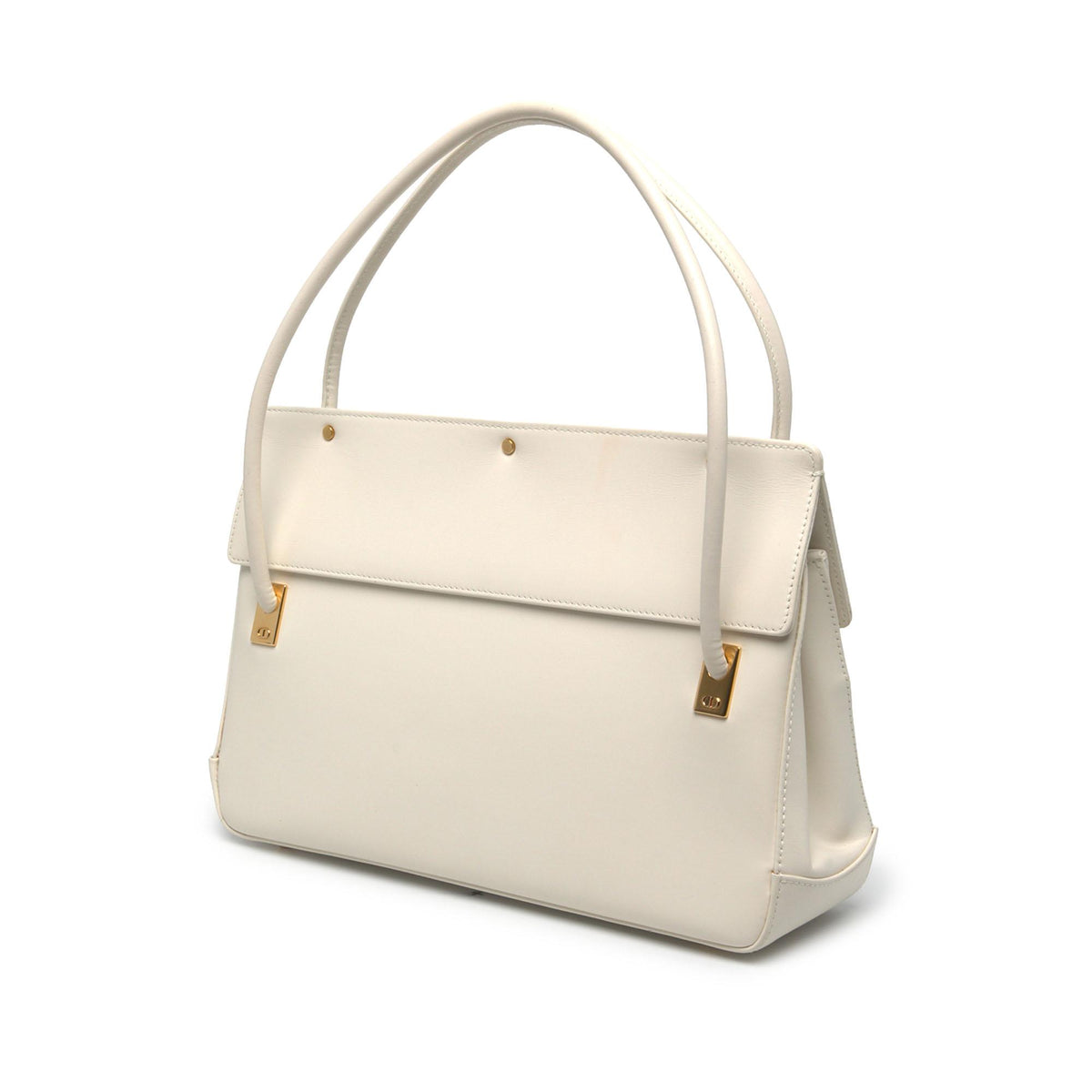 Dior Smooth Calfskin Parisienne Top Handle Bag