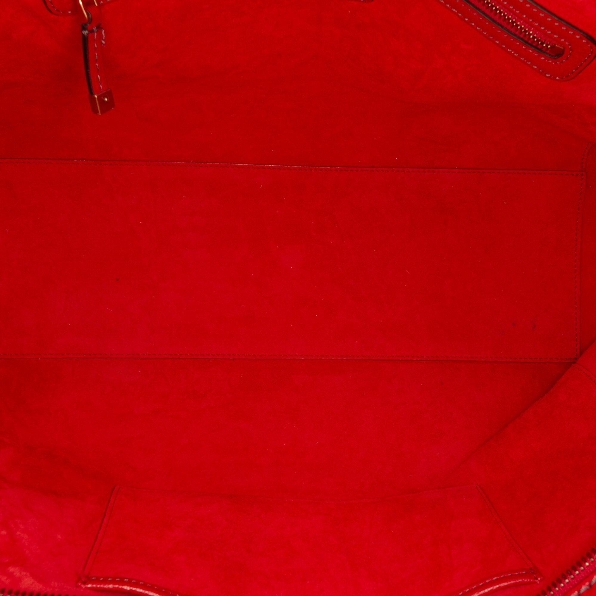Dior Studded Goatskin Diorangeles Convertible Tote