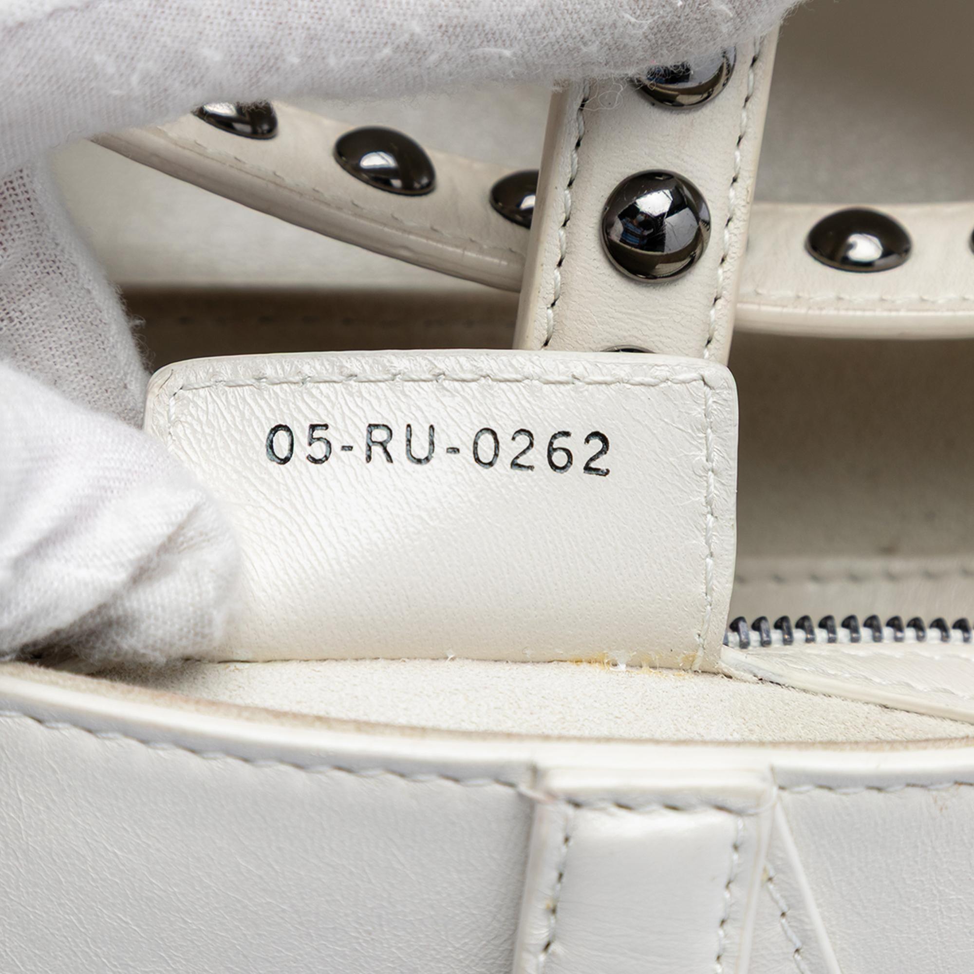 Dior Studded Leather Saddle Bag