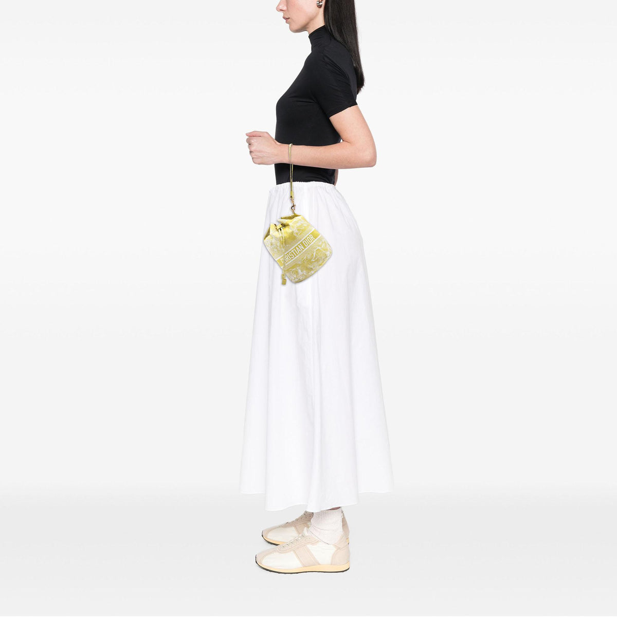 Dior Technical Fabric Toile De Jouy DiorTravel Drawstring Pouch