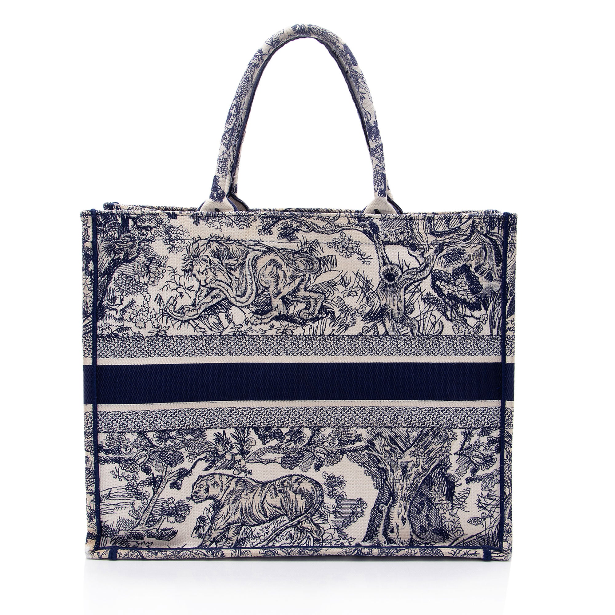 Dior Toile De Jouy Large Book Tote