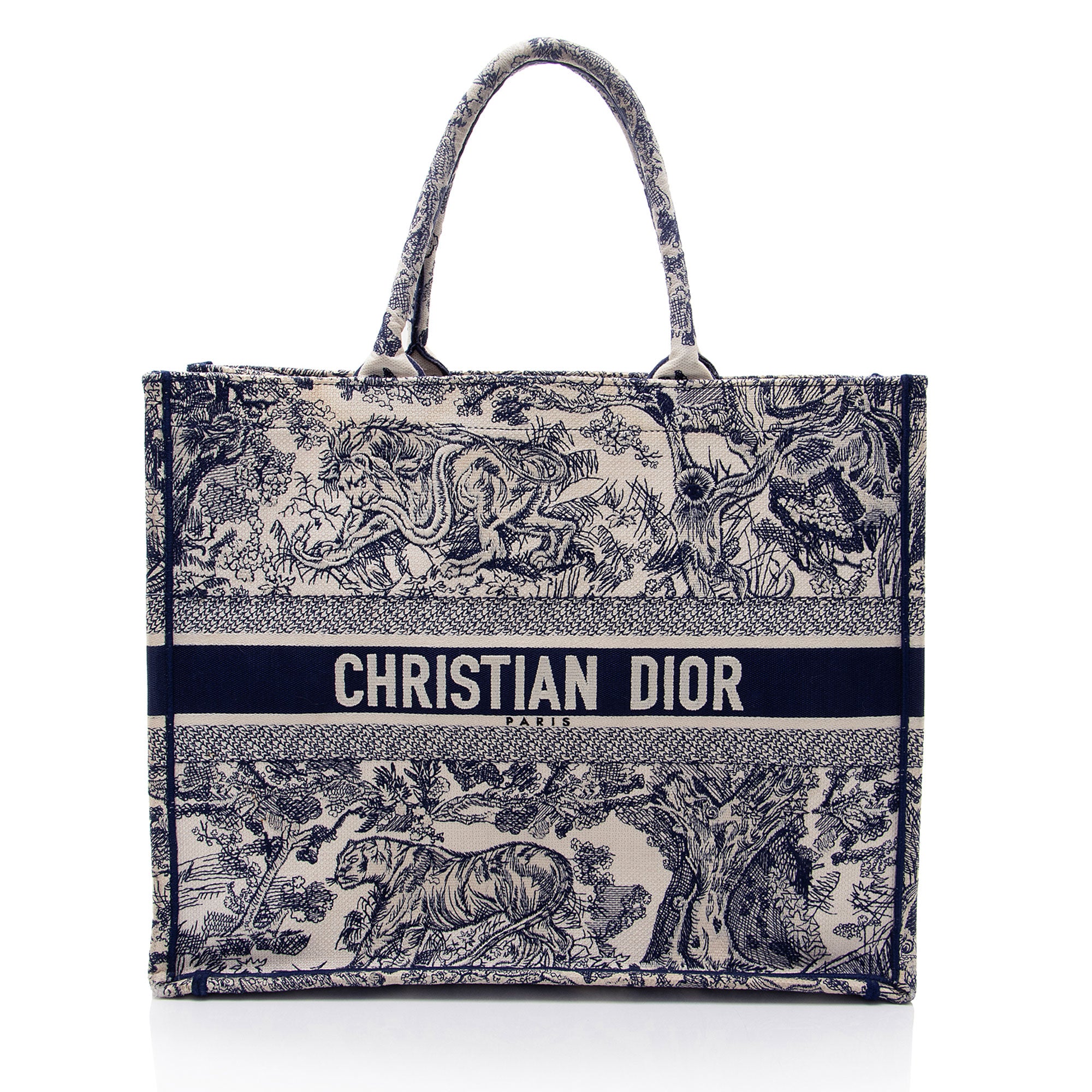 Dior Toile De Jouy Large Book Tote