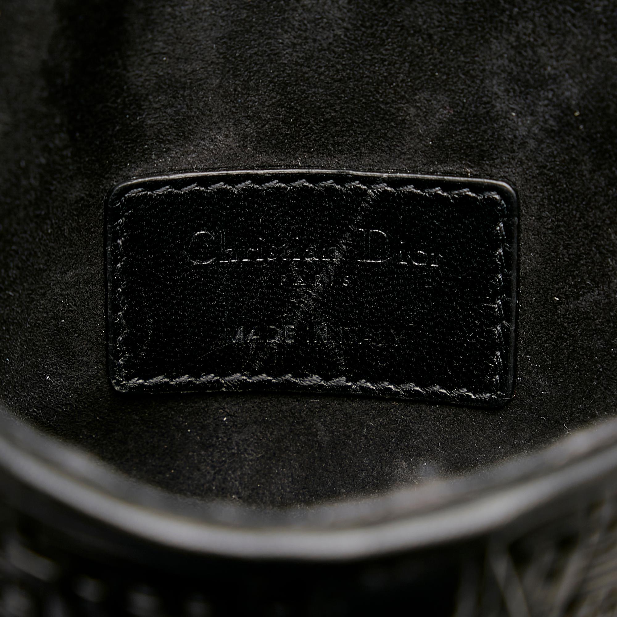 Dior Ultra Matte Woven Saddle