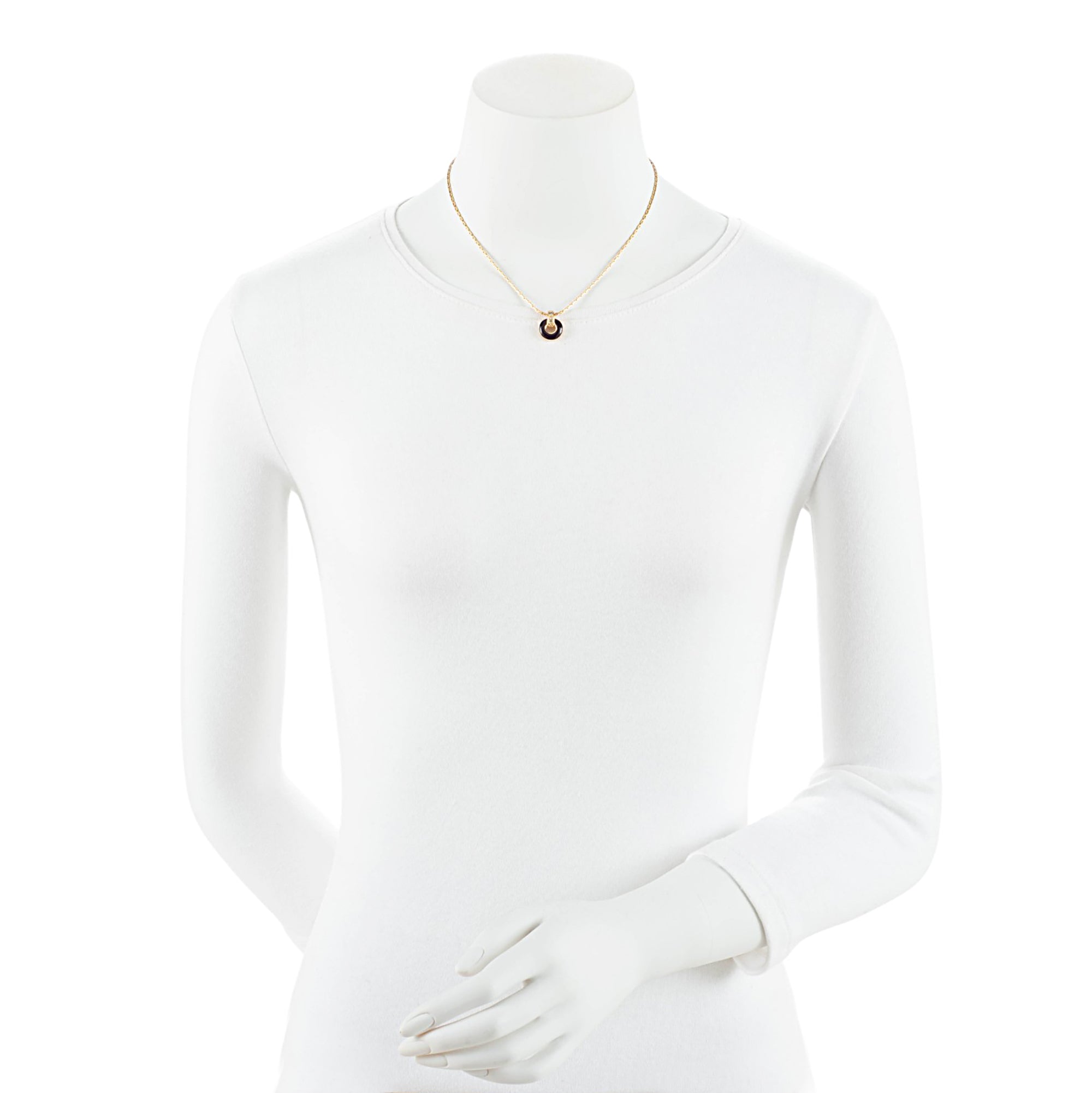 Dior Vintage Enamel Crystal Necklace