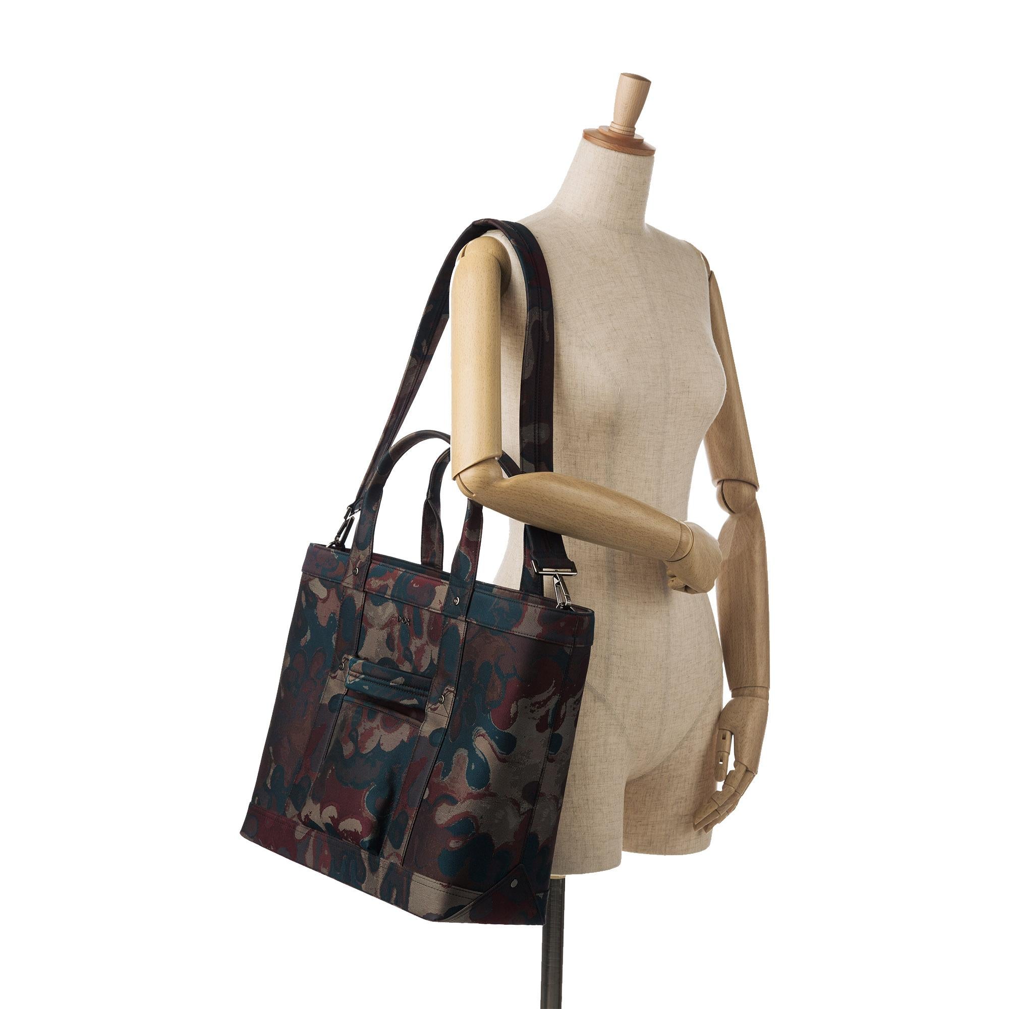 Dior x Peter Doig Camouflage Satchel (SHG-XHhBJU)