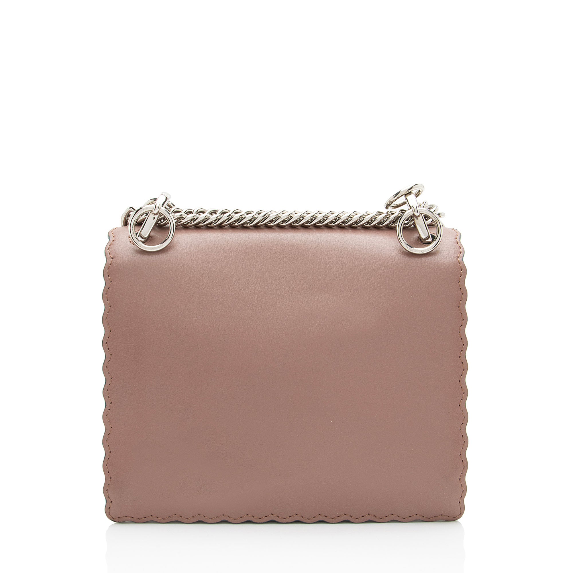 Fendi Calfskin Kan I Mini Shoulder Bag