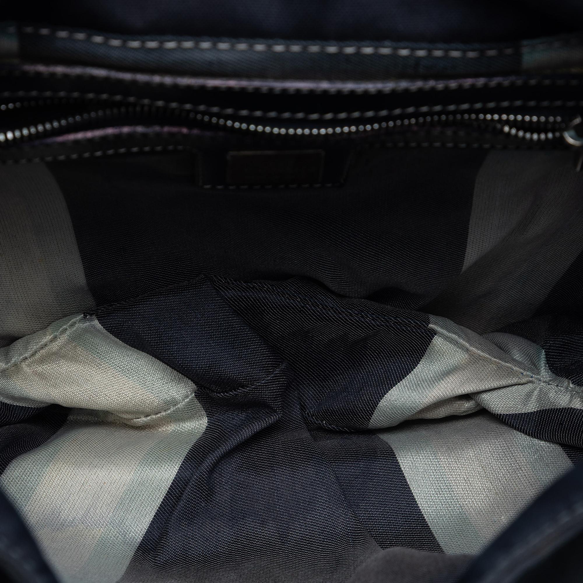 Fendi Canvas FF Marble Shoulder Bag