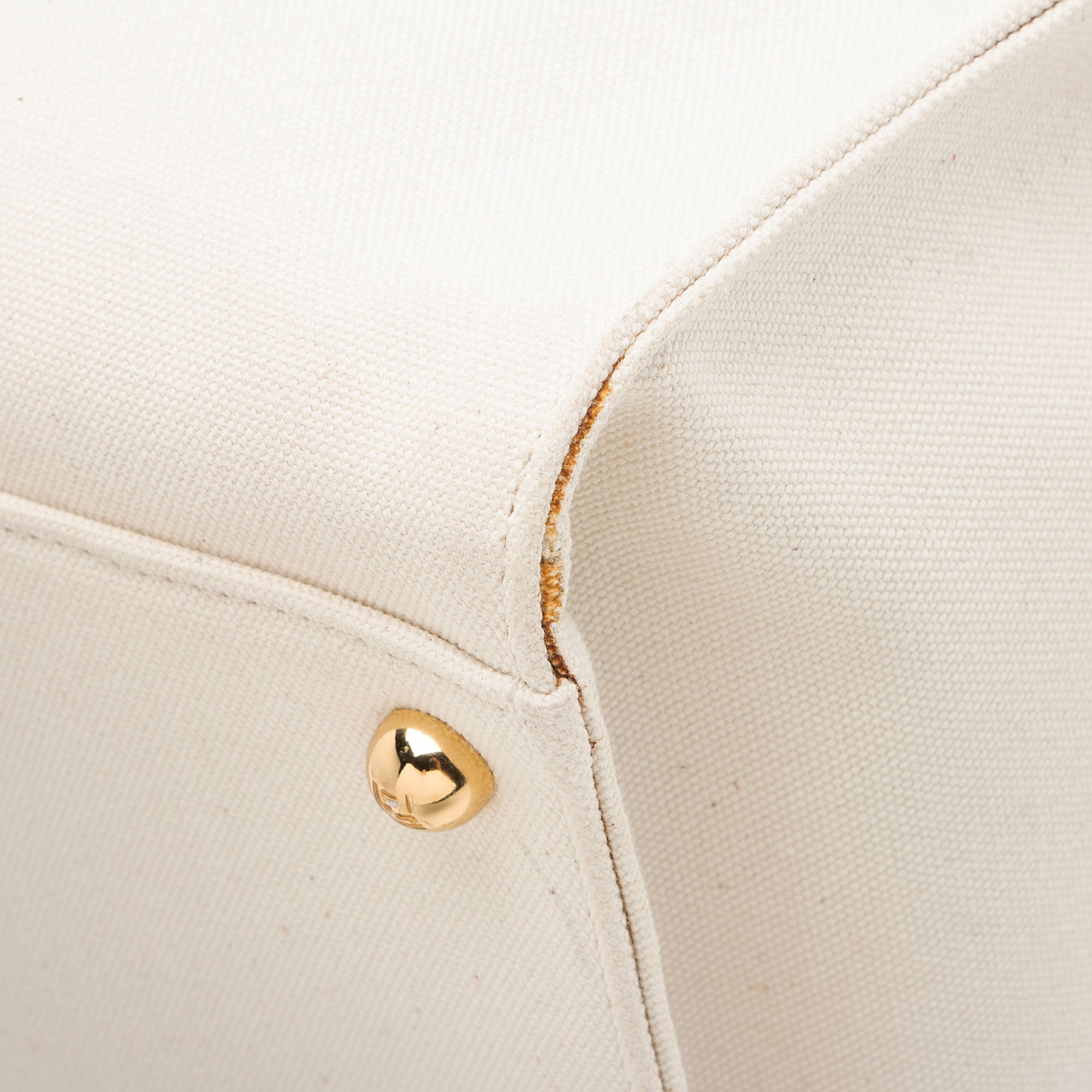 Fendi Canvas Sunshine Medium Shopper Tote