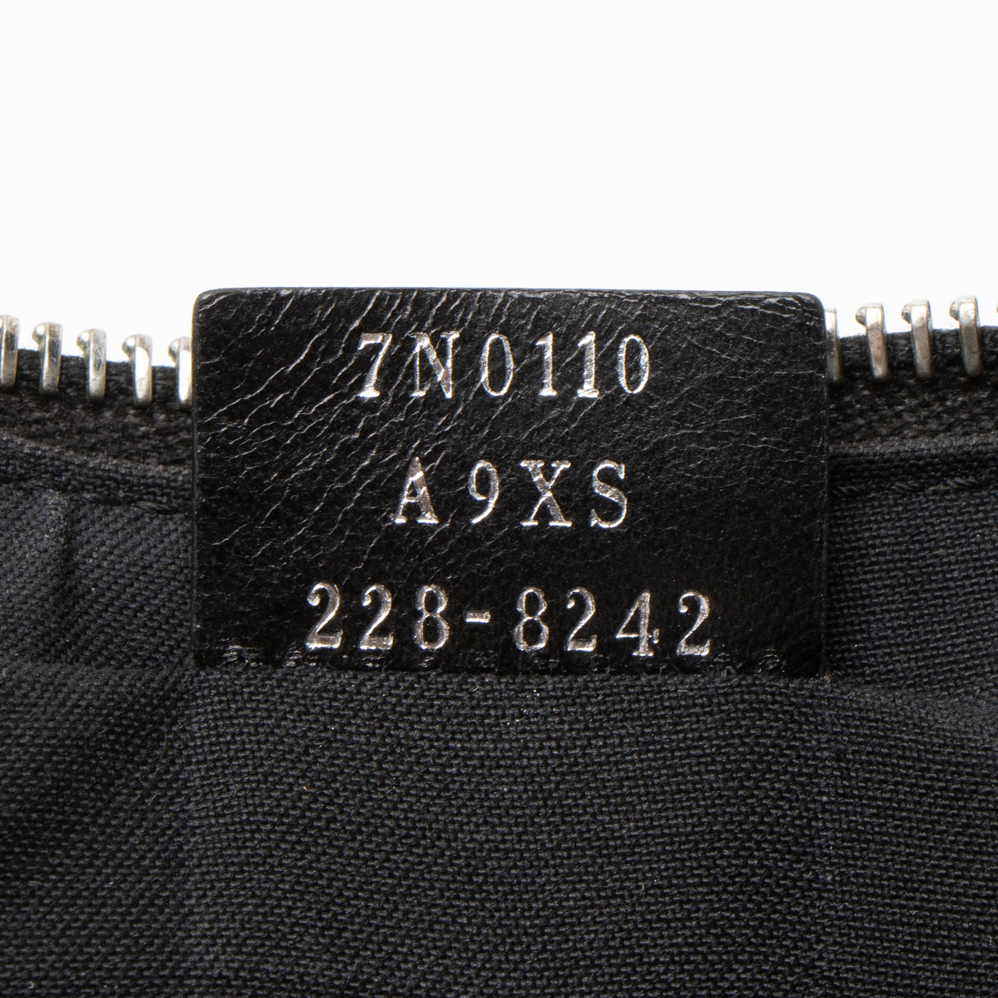 Fendi Coated Canvas FF Diagonal Clutch