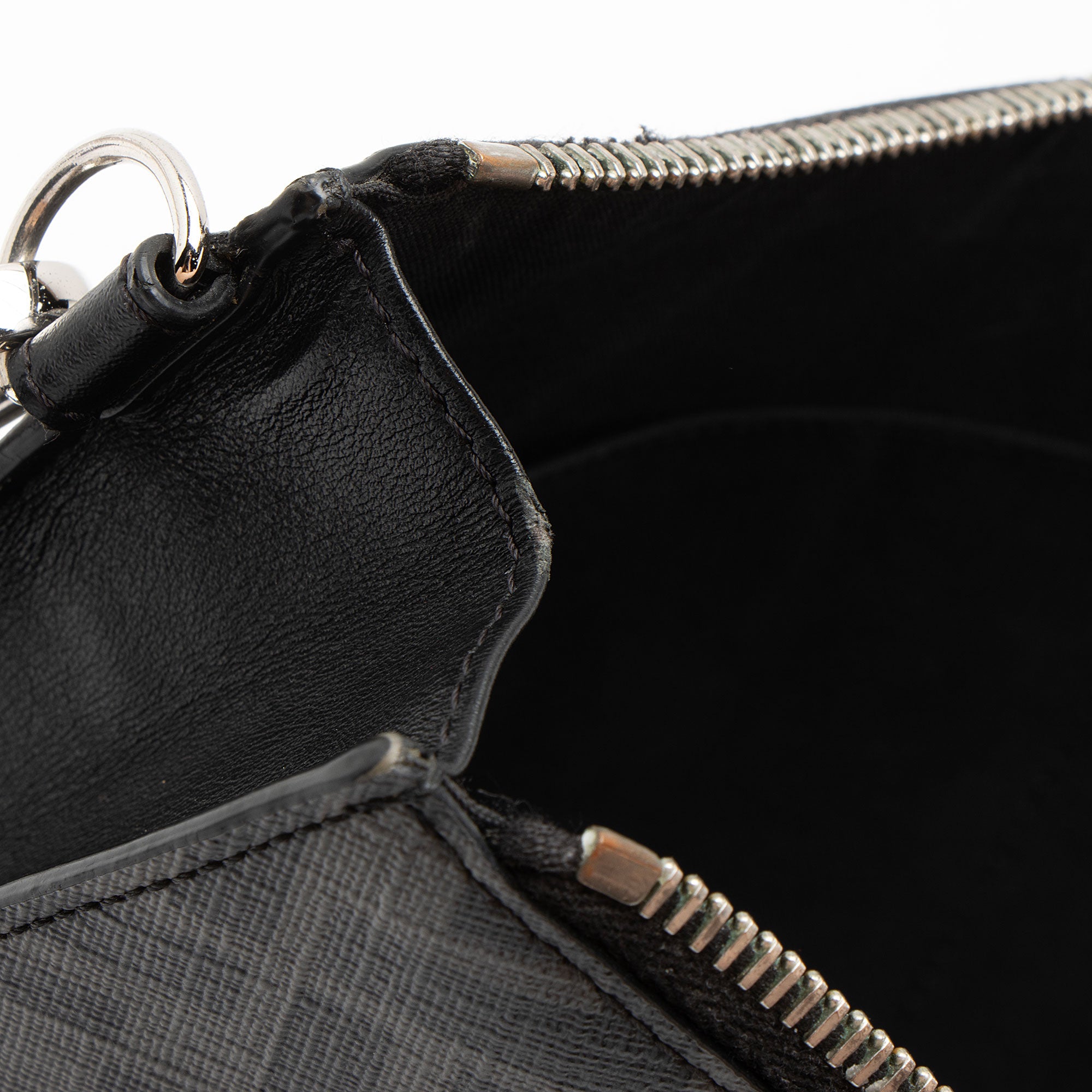 Fendi Coated Canvas FF Diagonal Clutch