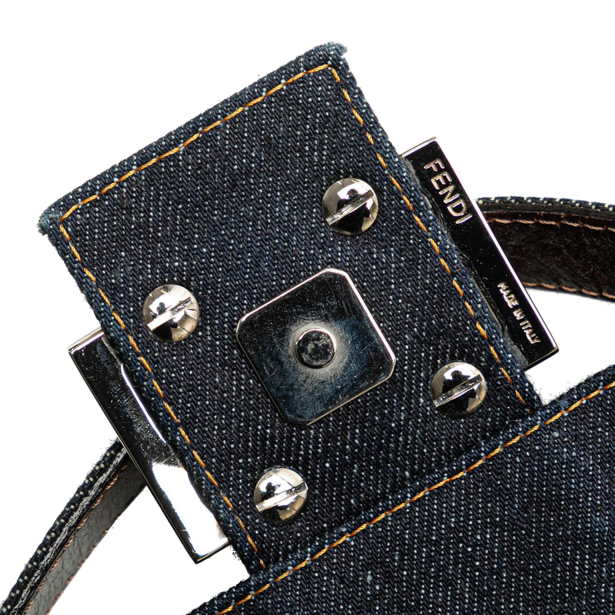 Fendi Denim Baguette