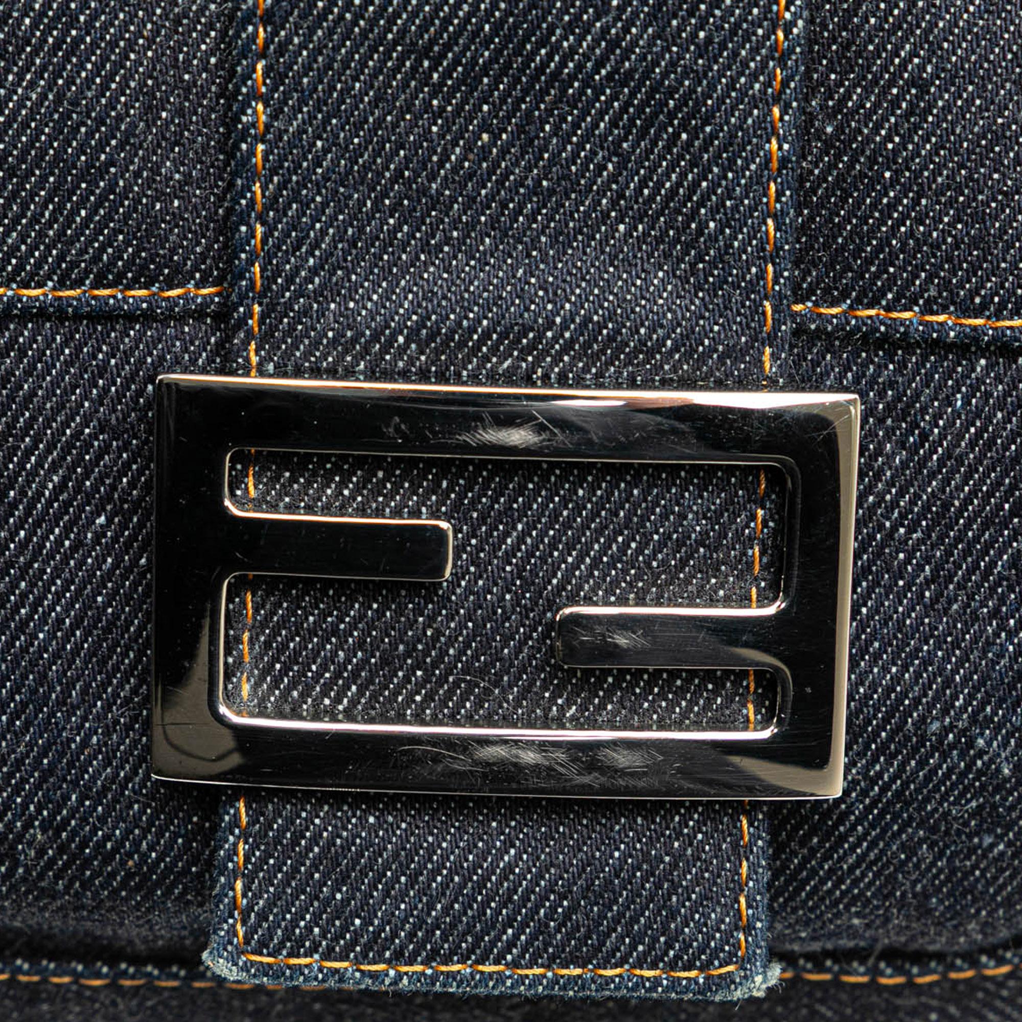 Fendi Denim Baguette
