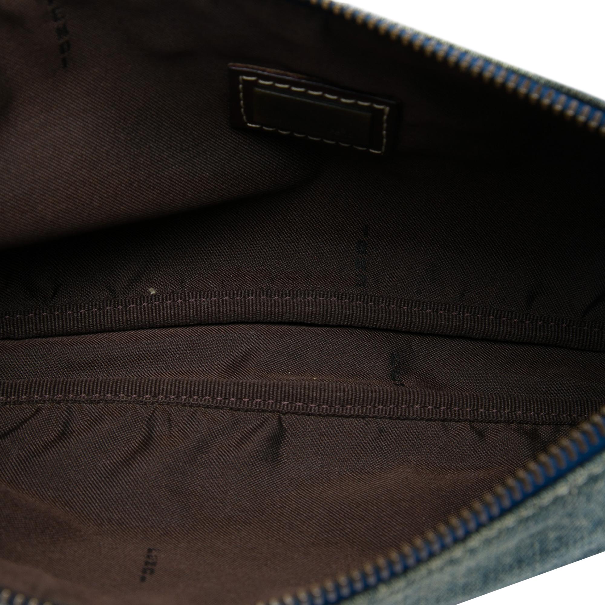 Fendi Denim Shoulder Bag
