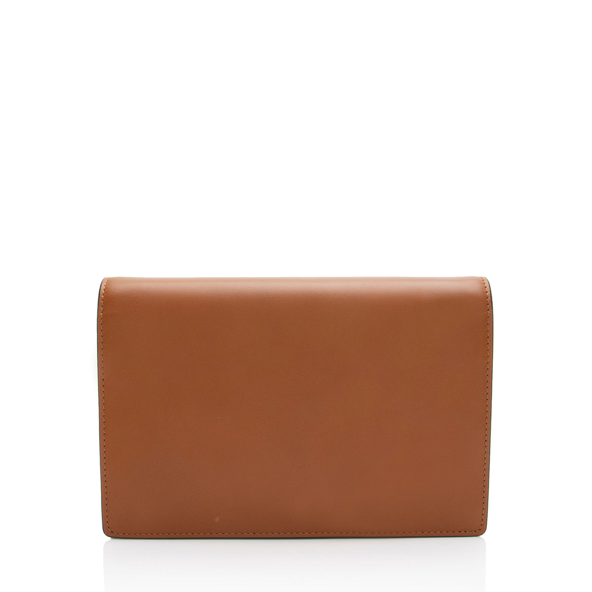 Fendi Embossed Vitello King Logo Wallet on Chain
