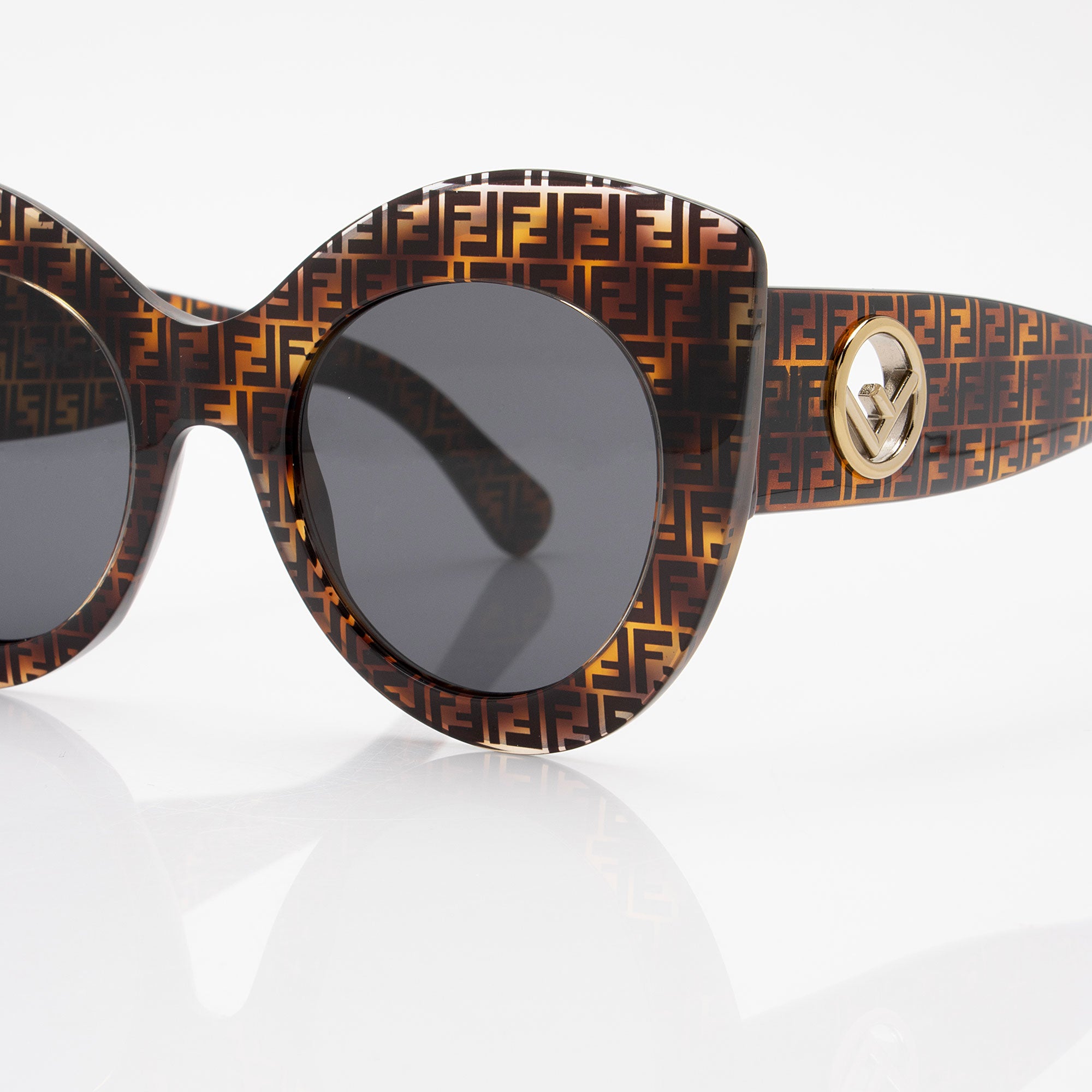 Fendi F is Fendi Cat Eye Sunglasses (SHF-AY1qVu)