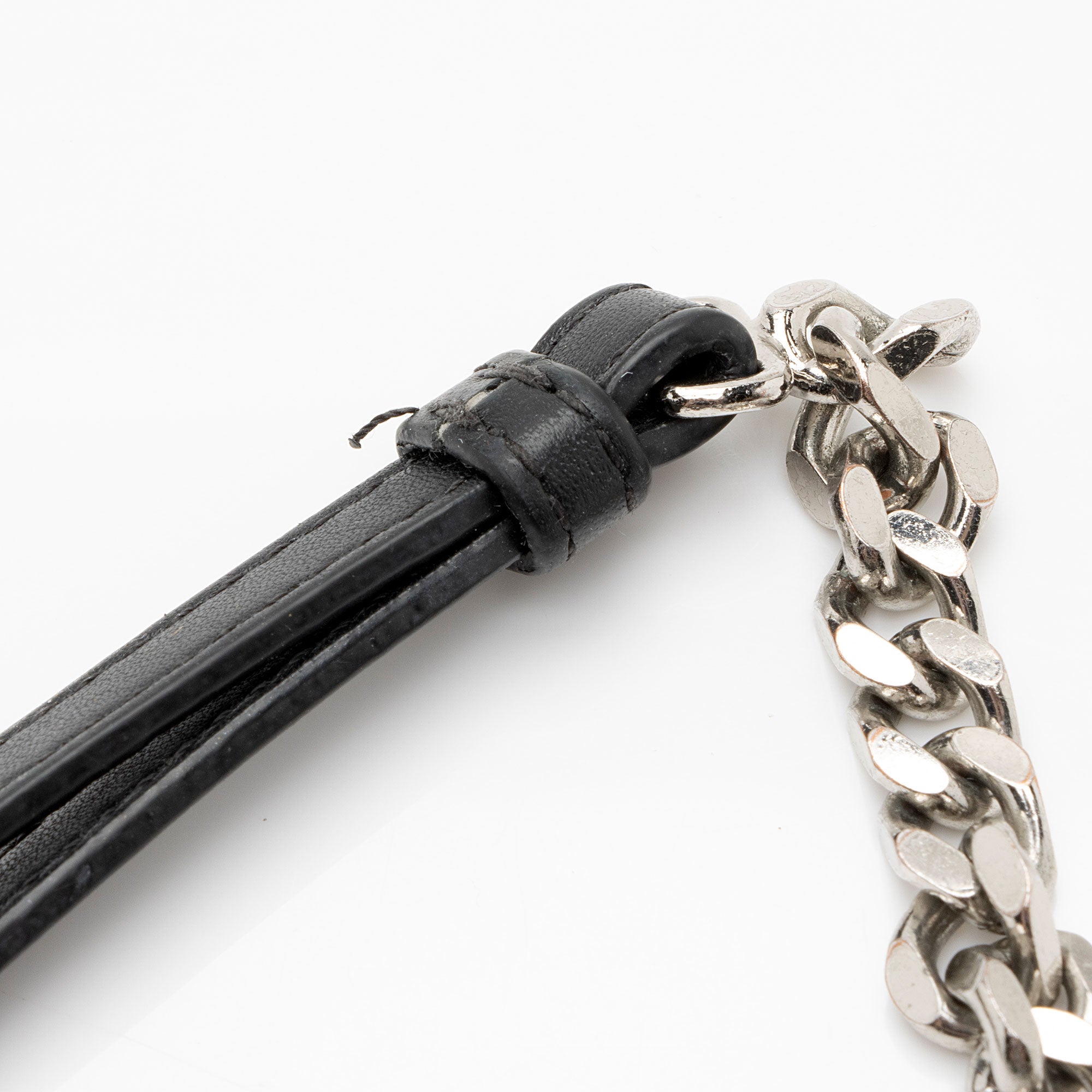 Fendi FF Embossed Calfskin Double Micro Baguette Bag (SHF-yQ8d8d)