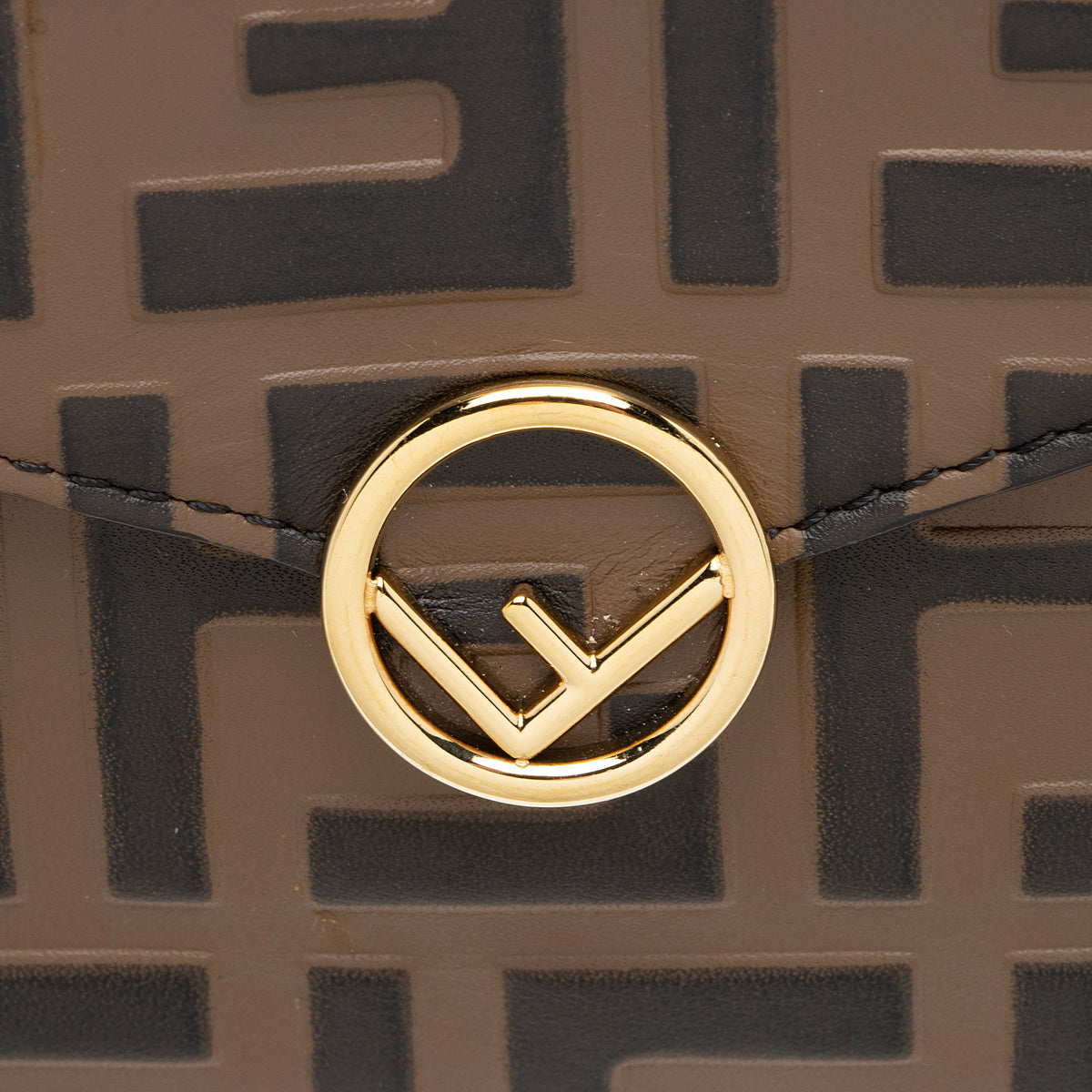 Fendi FF Embossed F is Fendi Wallet on Chain